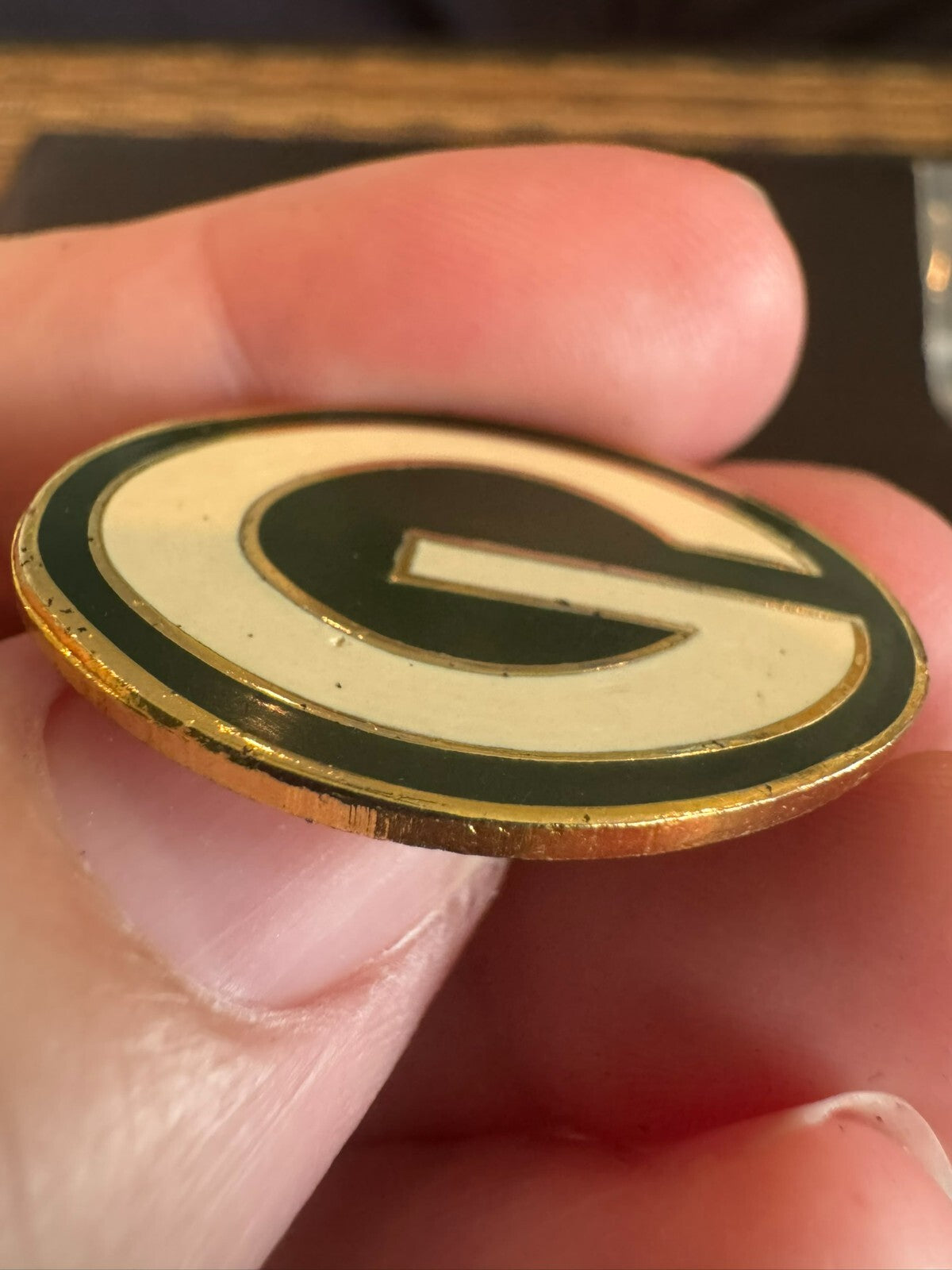 Green Bay Packers Logo Lapel Pin 1994