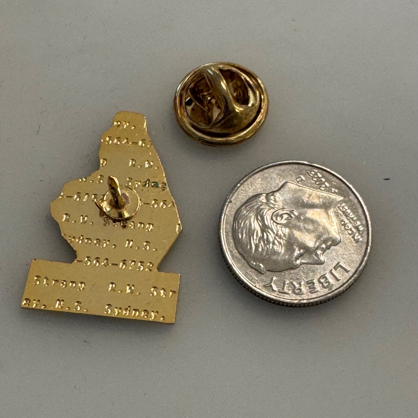 Vintage Cape Breton Island Canada Lapel Pin