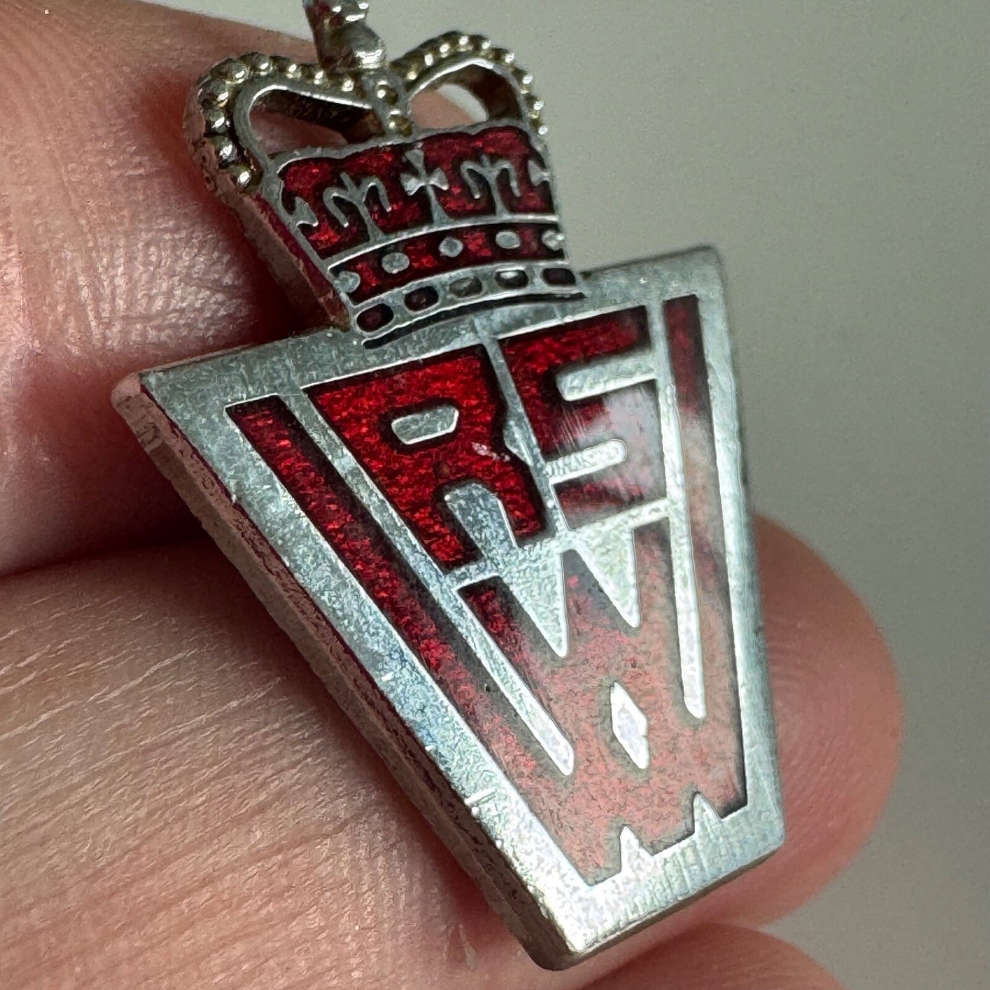 Vintage British Women's Royal Voluntary Service Pin
