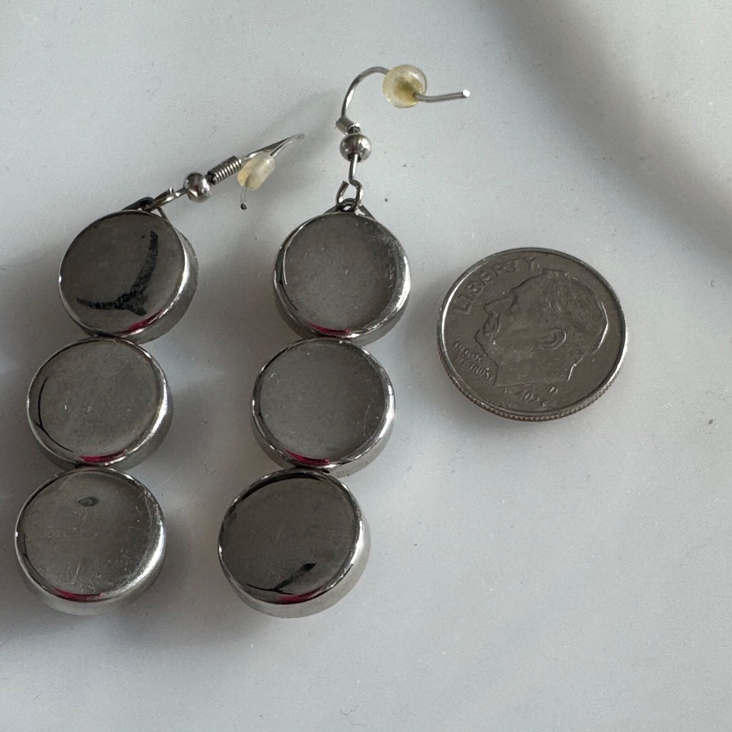 Vintage University of Missouri Mizzou Tigers Dangle Earrings