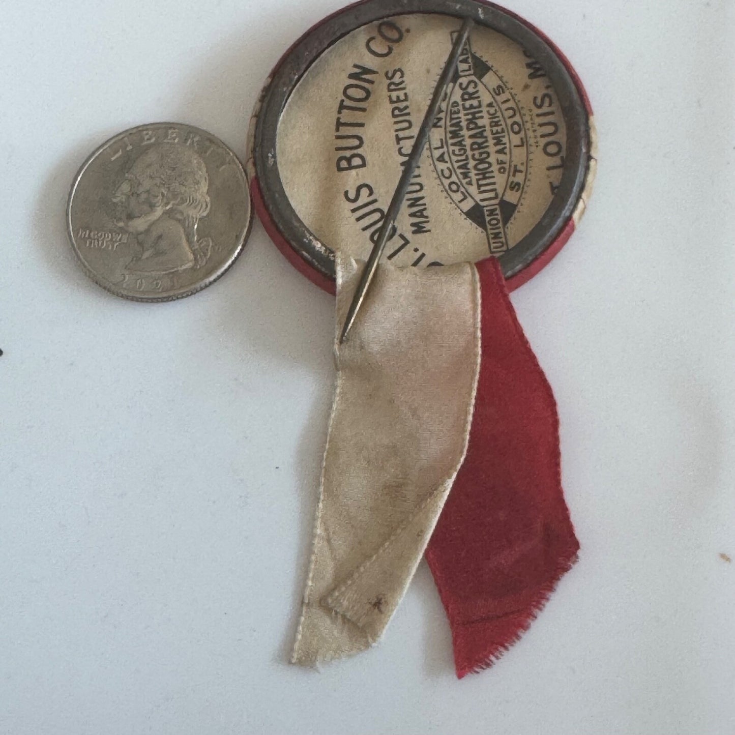 1929 International Brotherhood of Magicians 4th Annual Convention Lima Ohio Pin