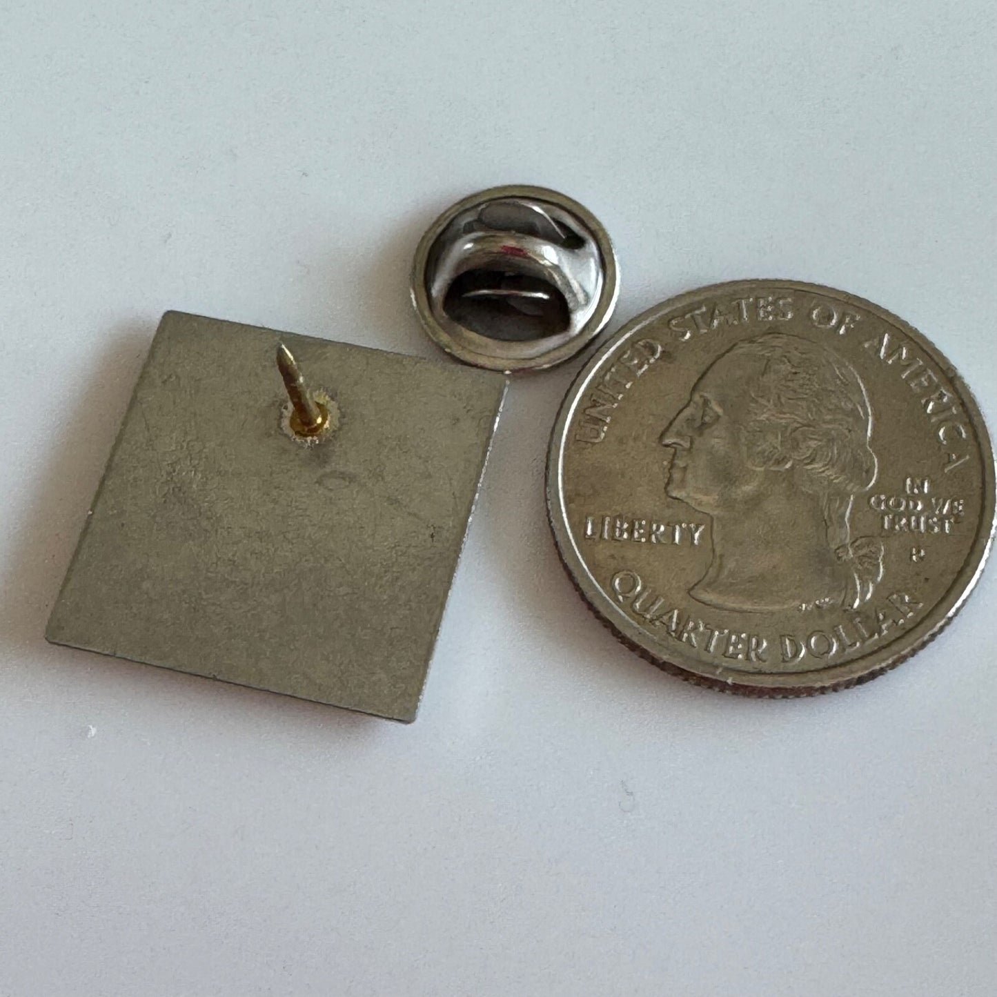 Vintage Chevron Oil Gas Logo Lapel Pin