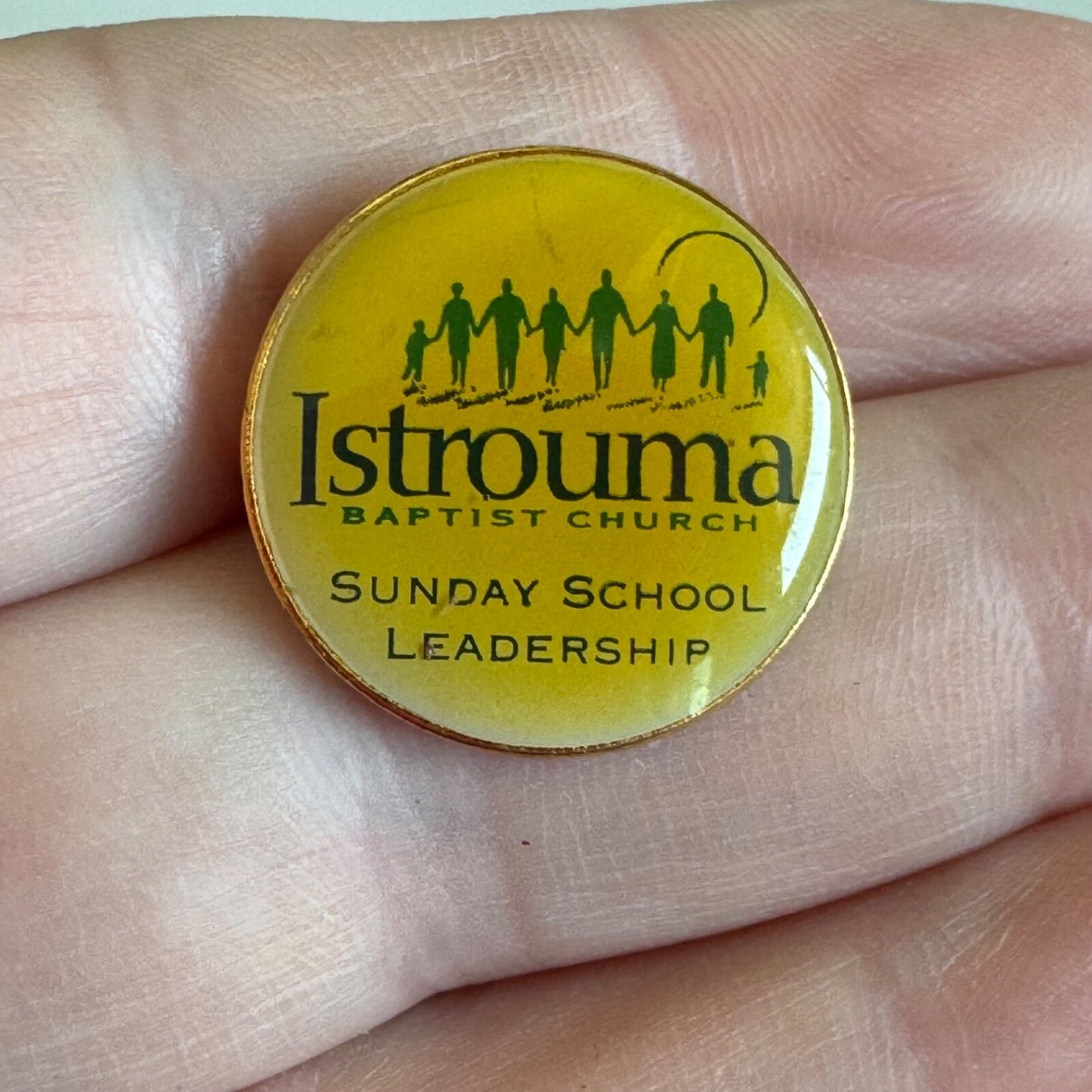 Istrouma Baptist Church Sunday School Leadership Pin Baton Rouge Louisiana