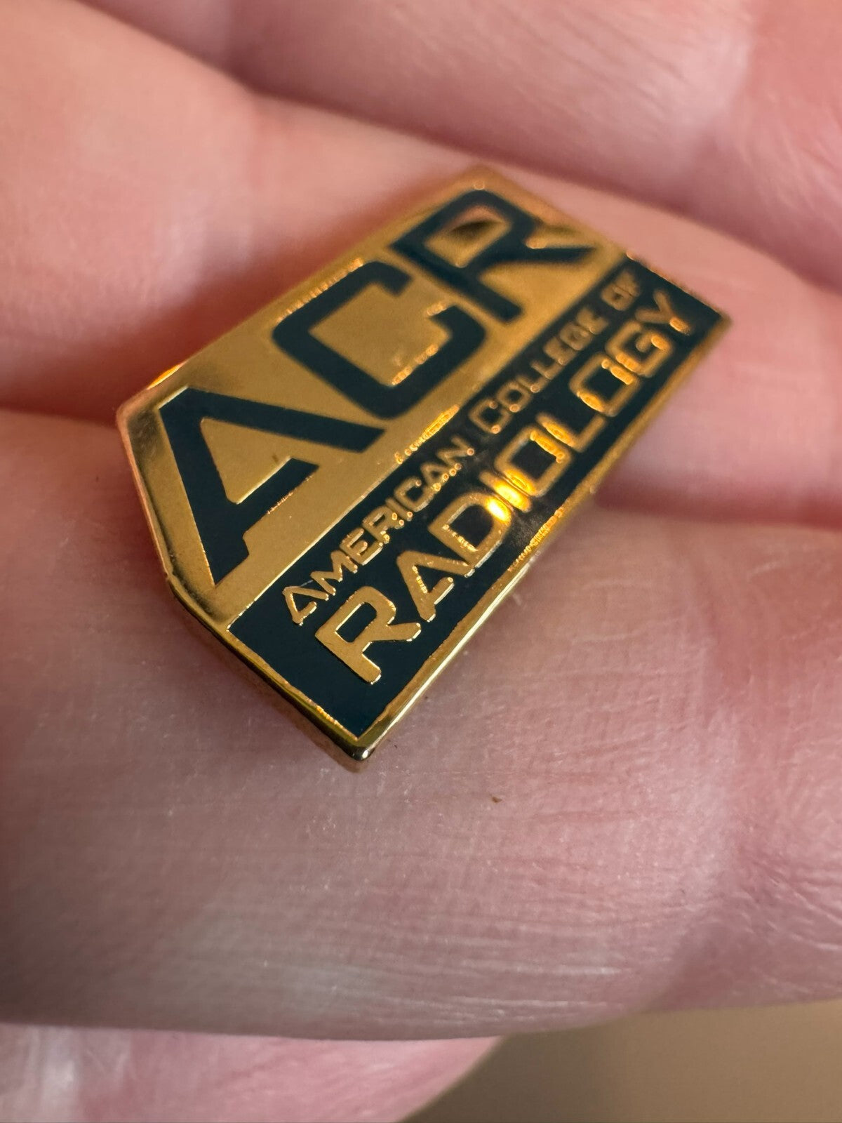 Vintage ACR - American College of Radiology Lapel Pin Tie Tack