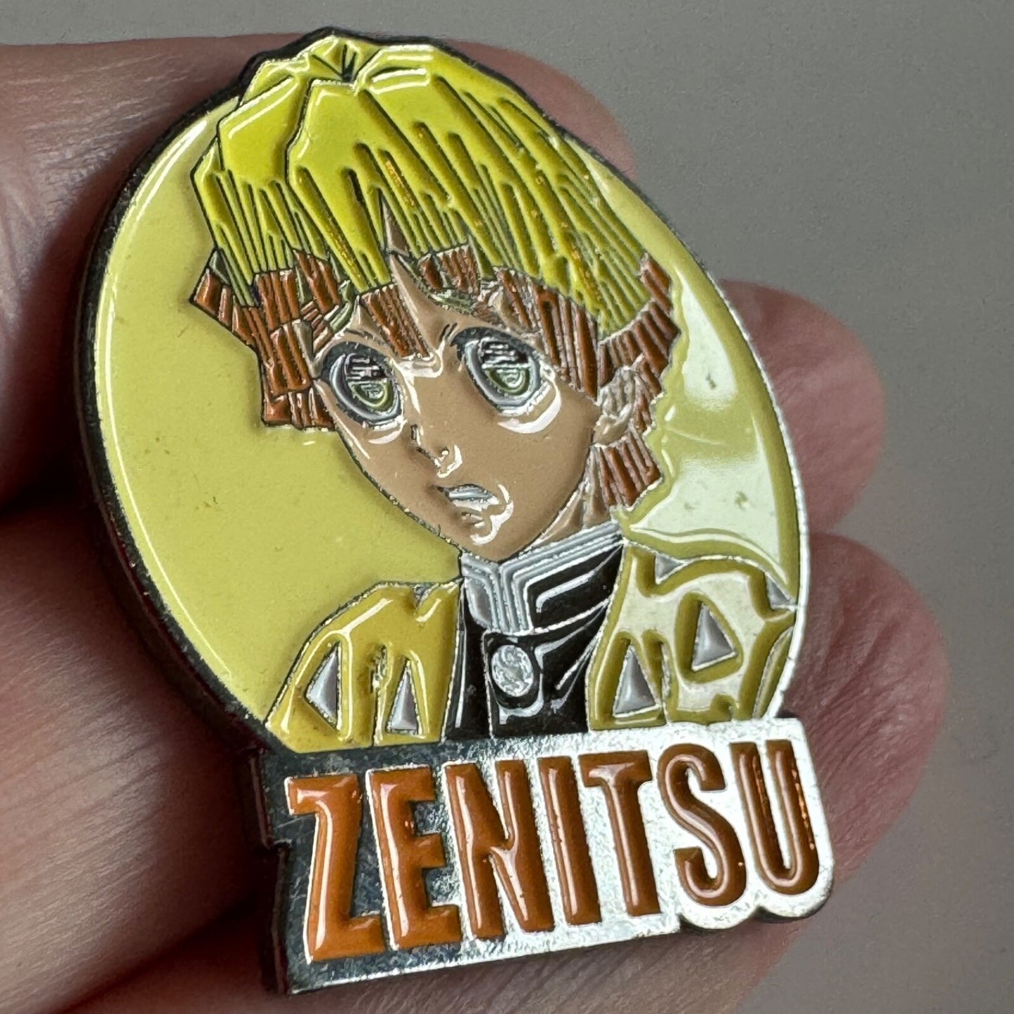 Demon Slayer Zenitsu Lapel Pin Anime