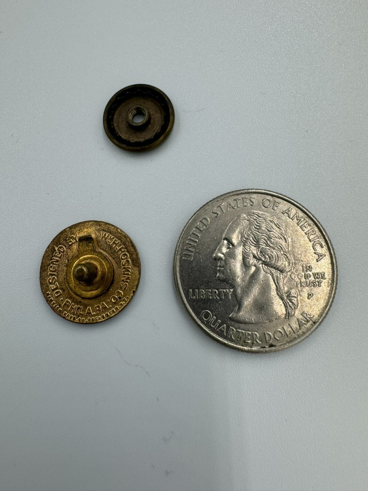 My Country Tis of Thee pin back button