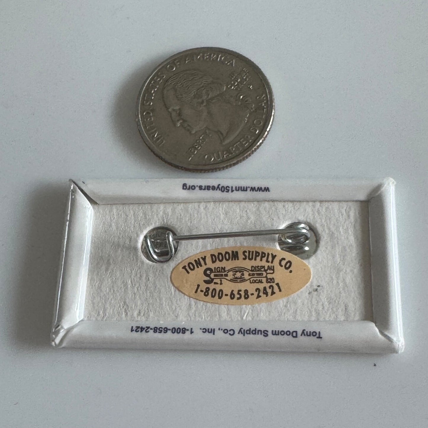 2008 Minnesota 150 Years of Statehood Lapel Pin Button