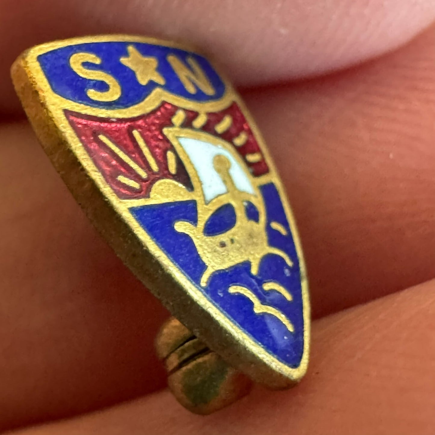 Vintage Sons of Norway Member Lapel Pin