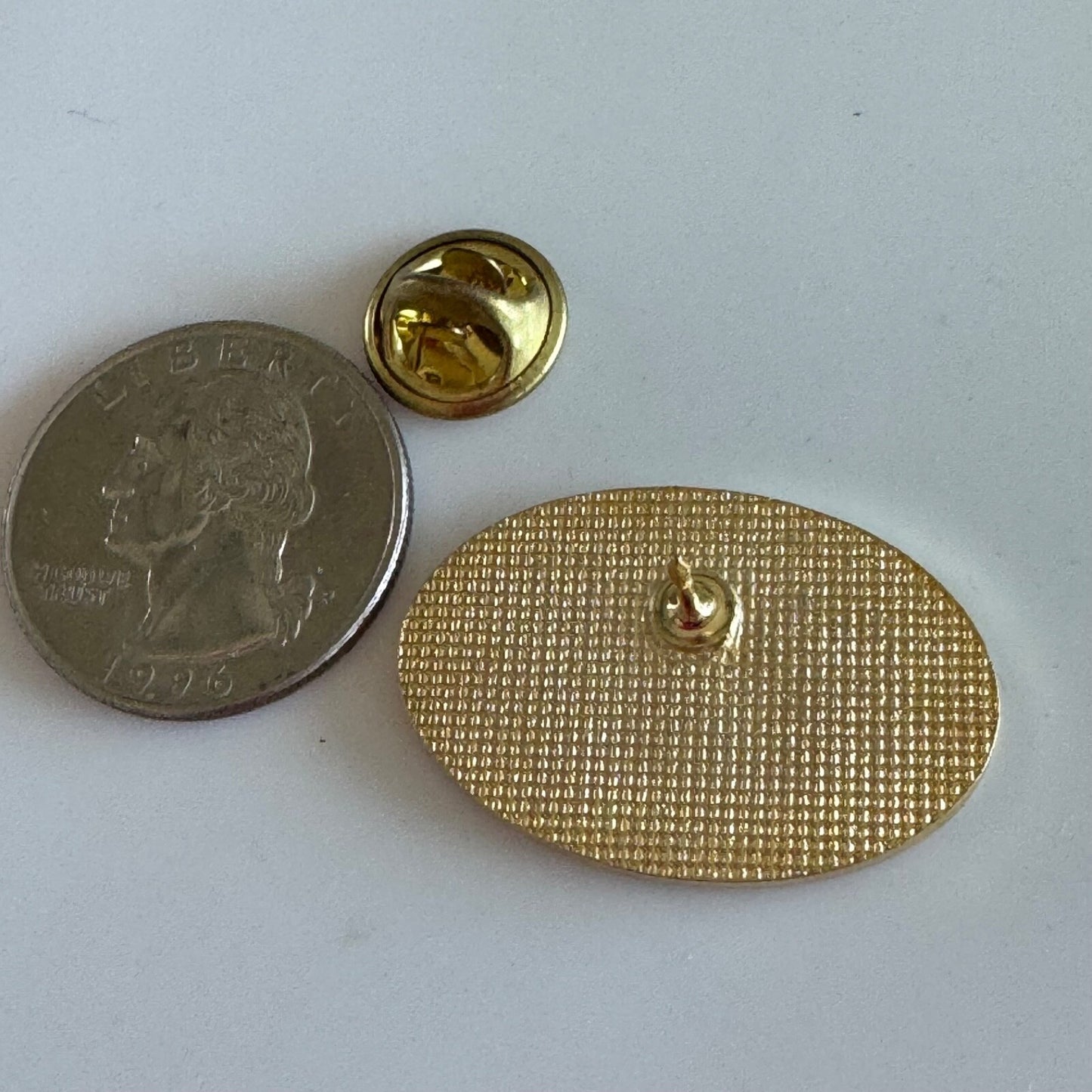 Vintage The Mini-Time Machine A Museum of Miniatures Lapel Pin Arizona