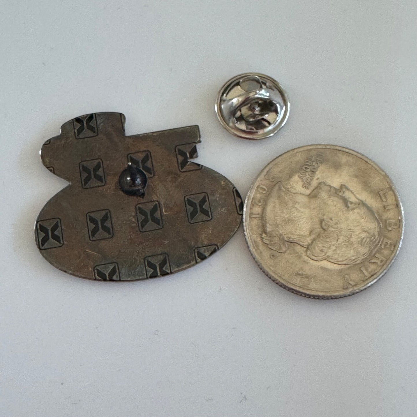Waffle House New Old Stock Lapel Pin Waffle Coffee Photo Realist