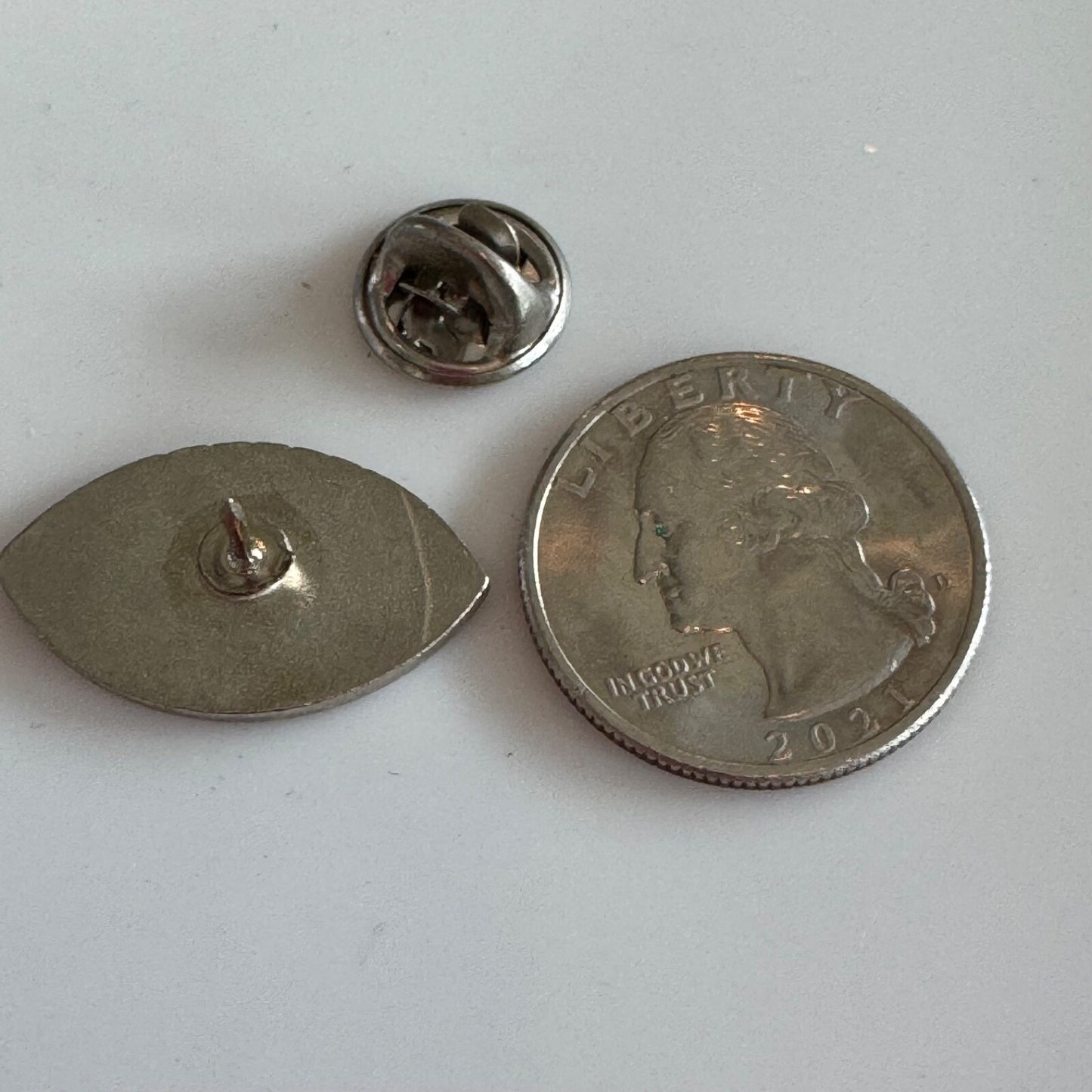 Vintage USAFA Air Force Academy Feel the Thunder Football Enamel Lapel Pin