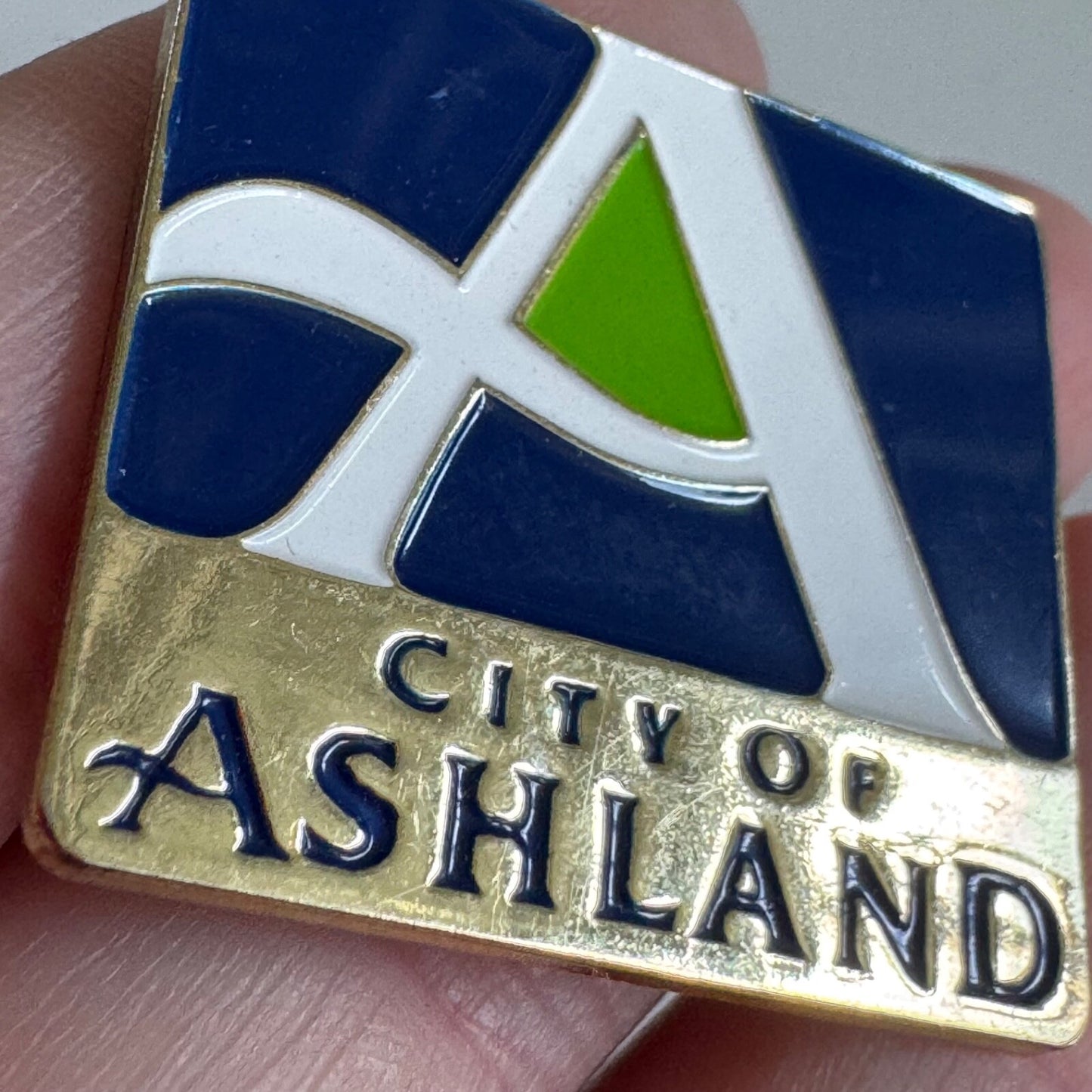 Vintage City of Ashland Oregon Lapel Pin