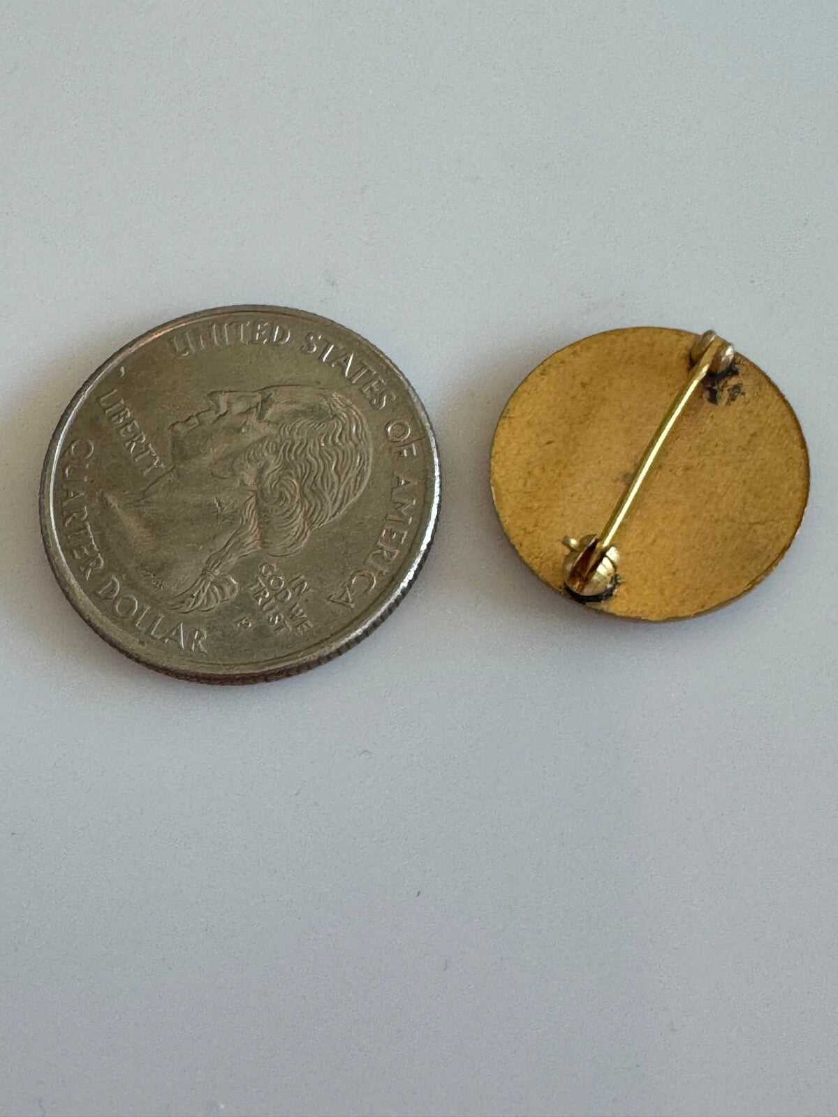 Vintage Confraternity of Christian Doctrine Diocese of Oakland Pin Blue