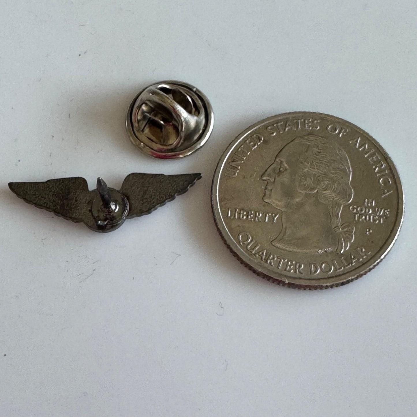 Vintage National Aeronautic Association Wings Lapel Pin NAA