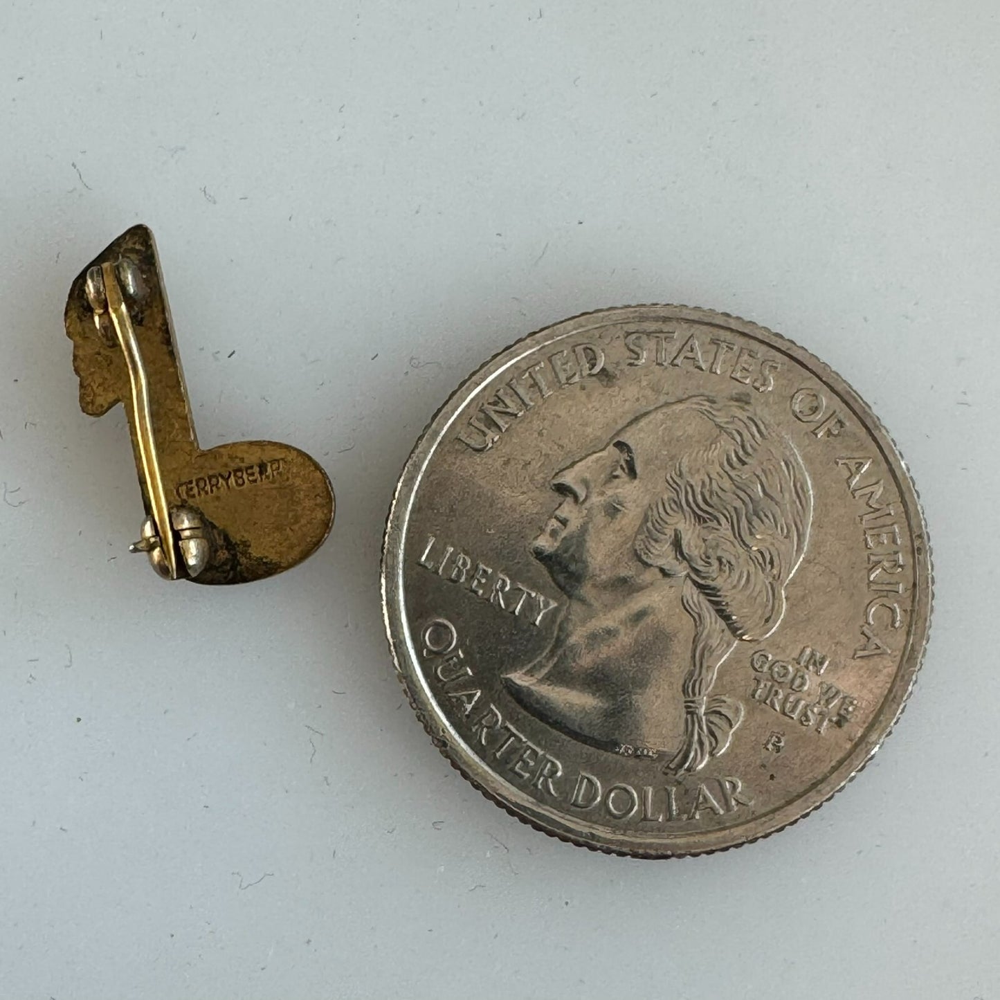 American Federation of Reformed Young Men's Societies 1951 Music Note Lapel Pin