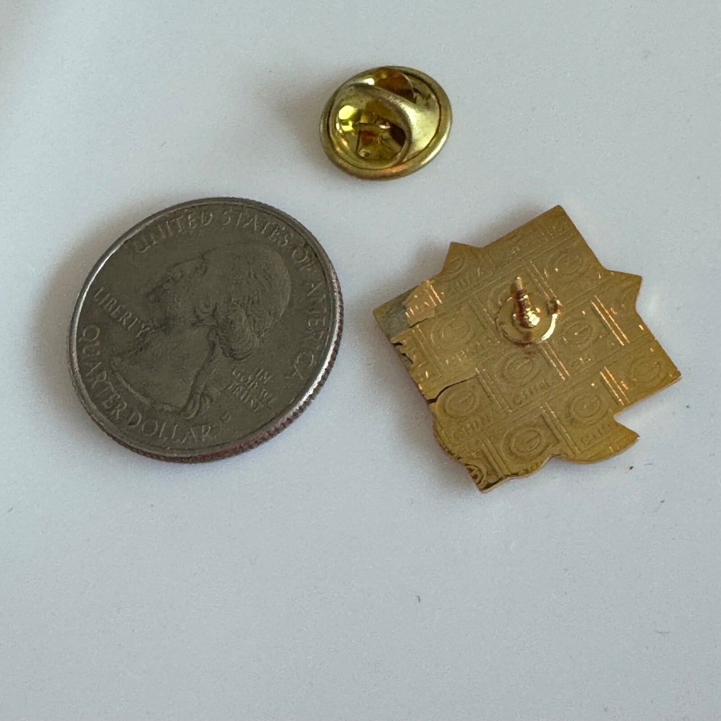 Vintage Girl Scouts Talus Rock Council Lapel Pin