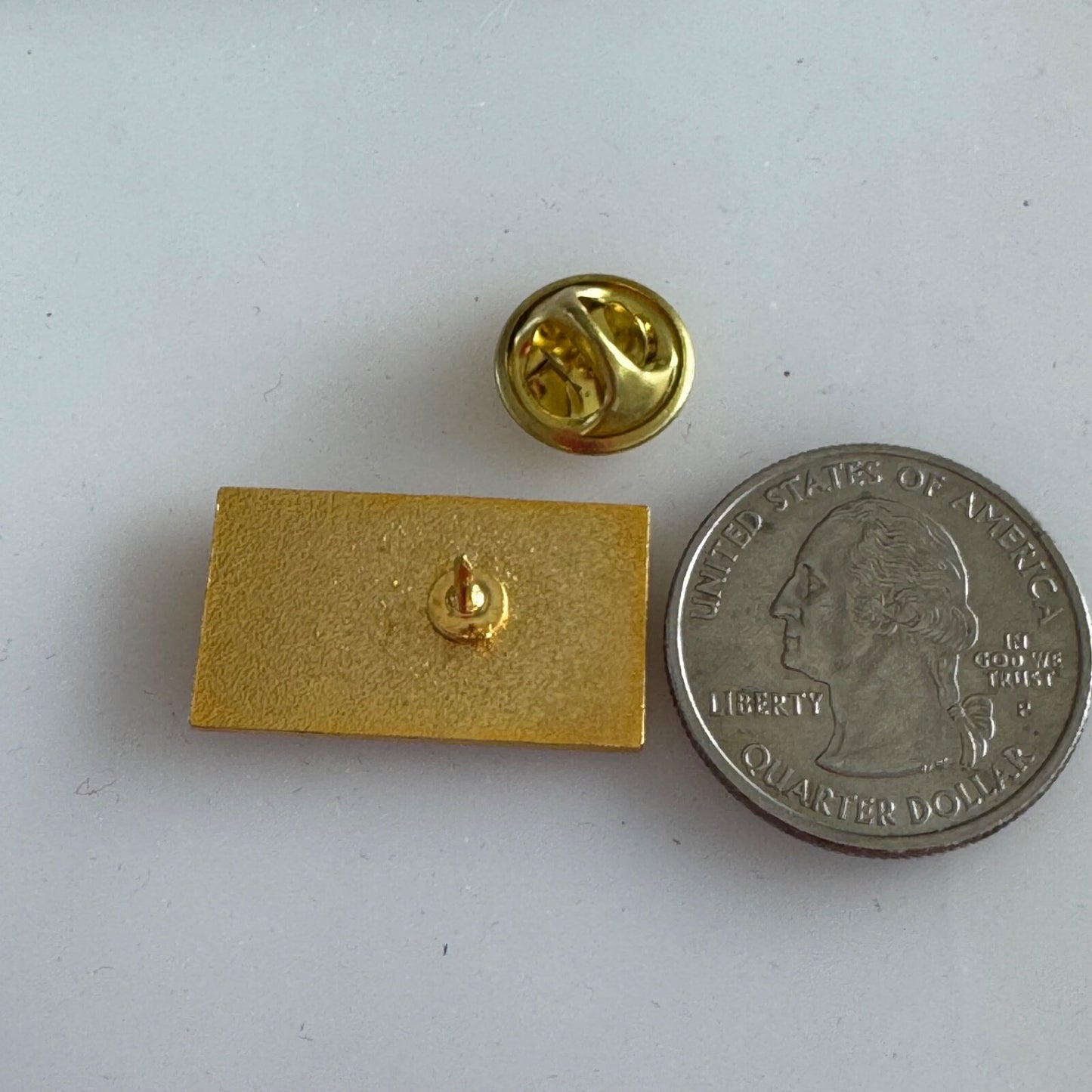 Vintage Fulton County Schools Where Students Come First Gold Tone Lapel Pin