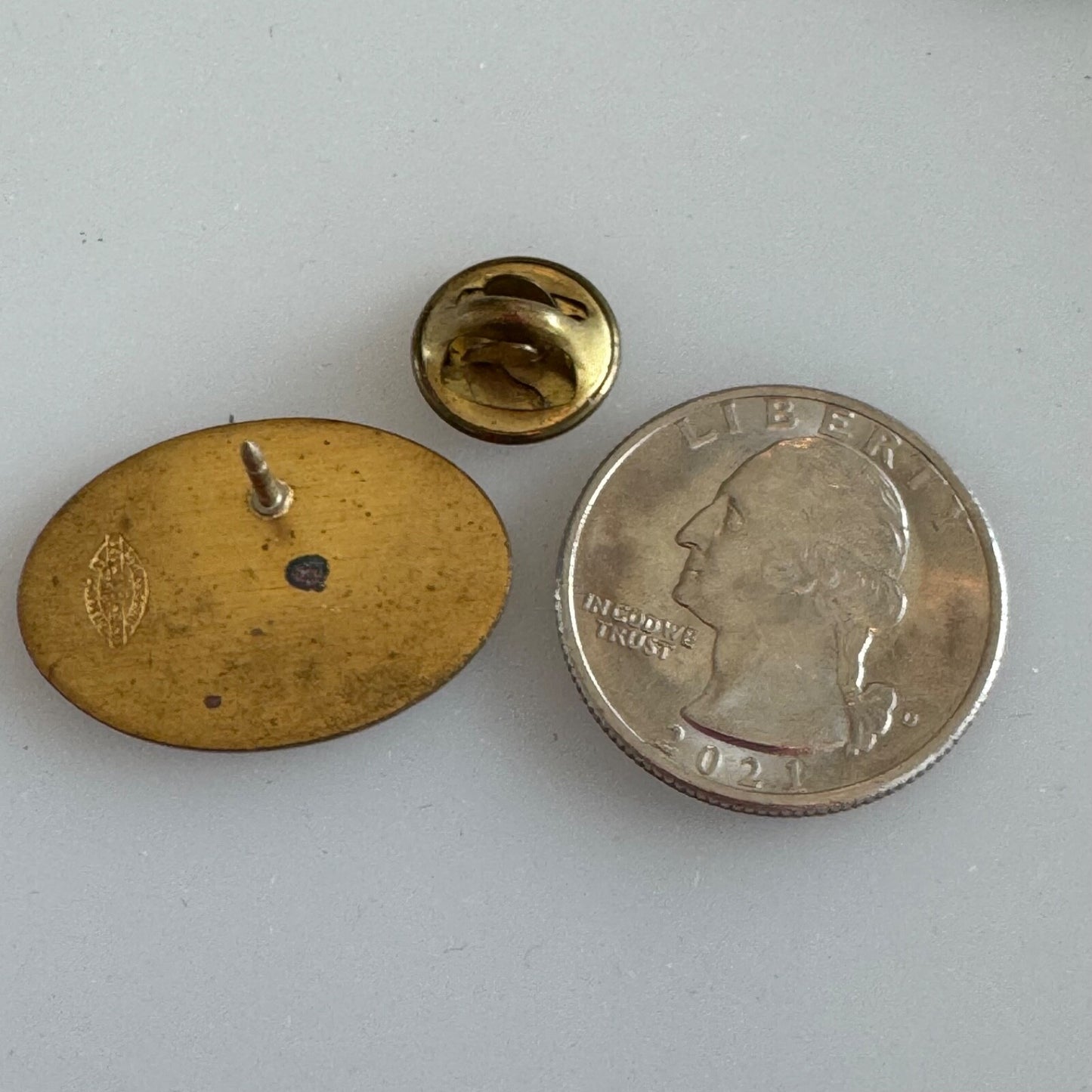 Vintage UCS Pride Lapel Pin Black and Gold Central School High School