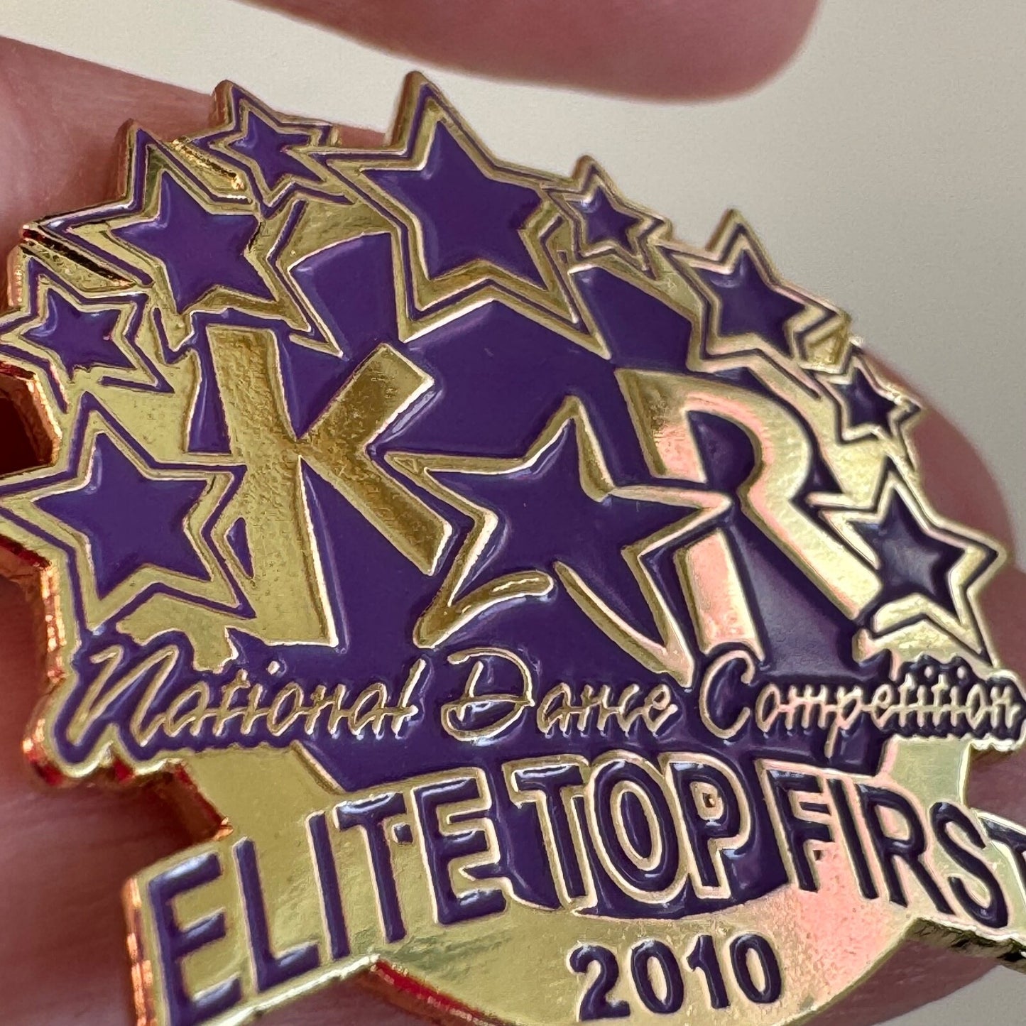 Kids Artistic Revue National Dance Competition Elite Top First 2010 KAR Pin
