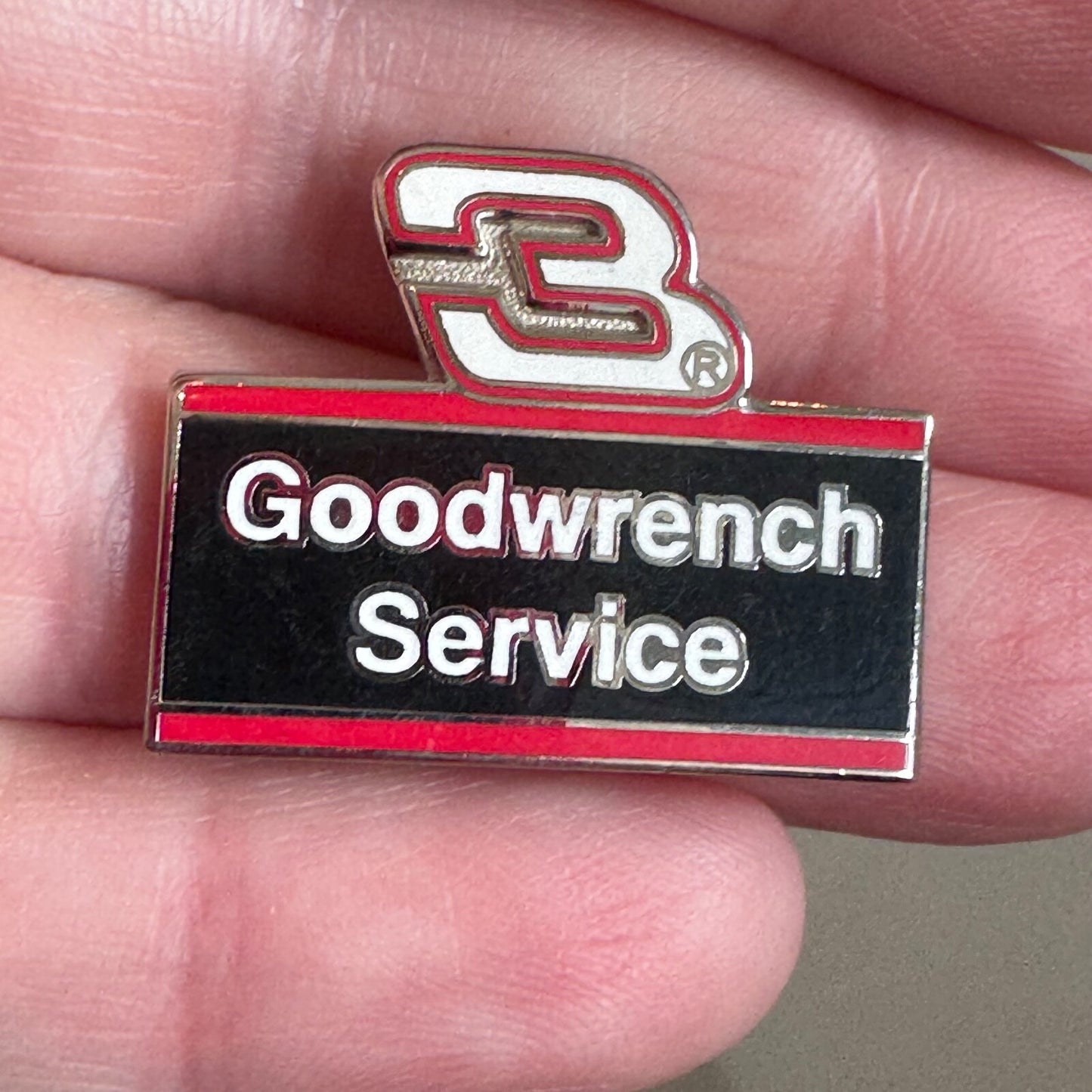 Vintage Dale Earnhardt #3 Goodwrench Service Lapel Pins New Old Stock NASCAR