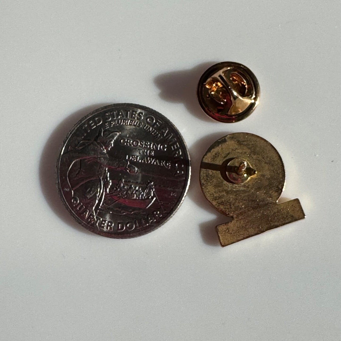 Vintage Guilford College Quaker Club Lapel Pin