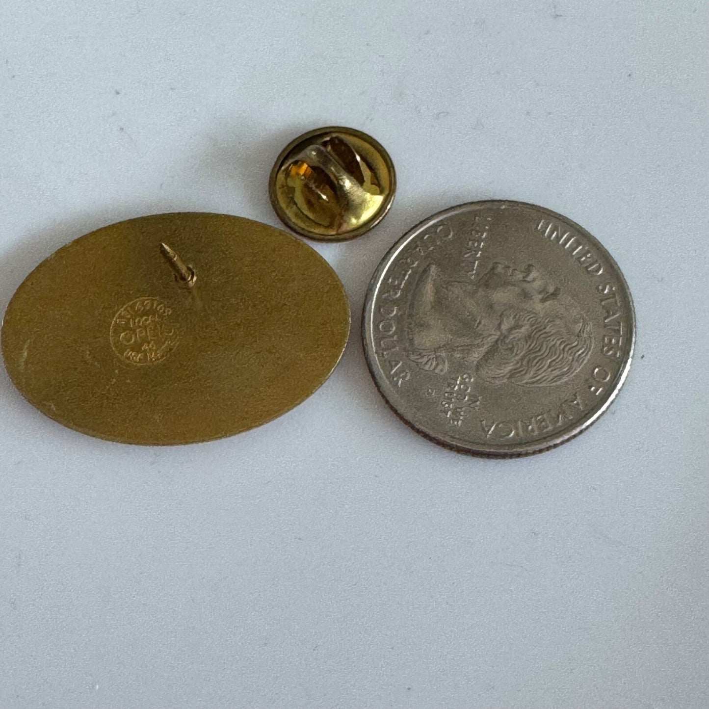 Vintage Norwegian Cruise Line Ship Souvenir Photo Realism Lapel Pin RARE