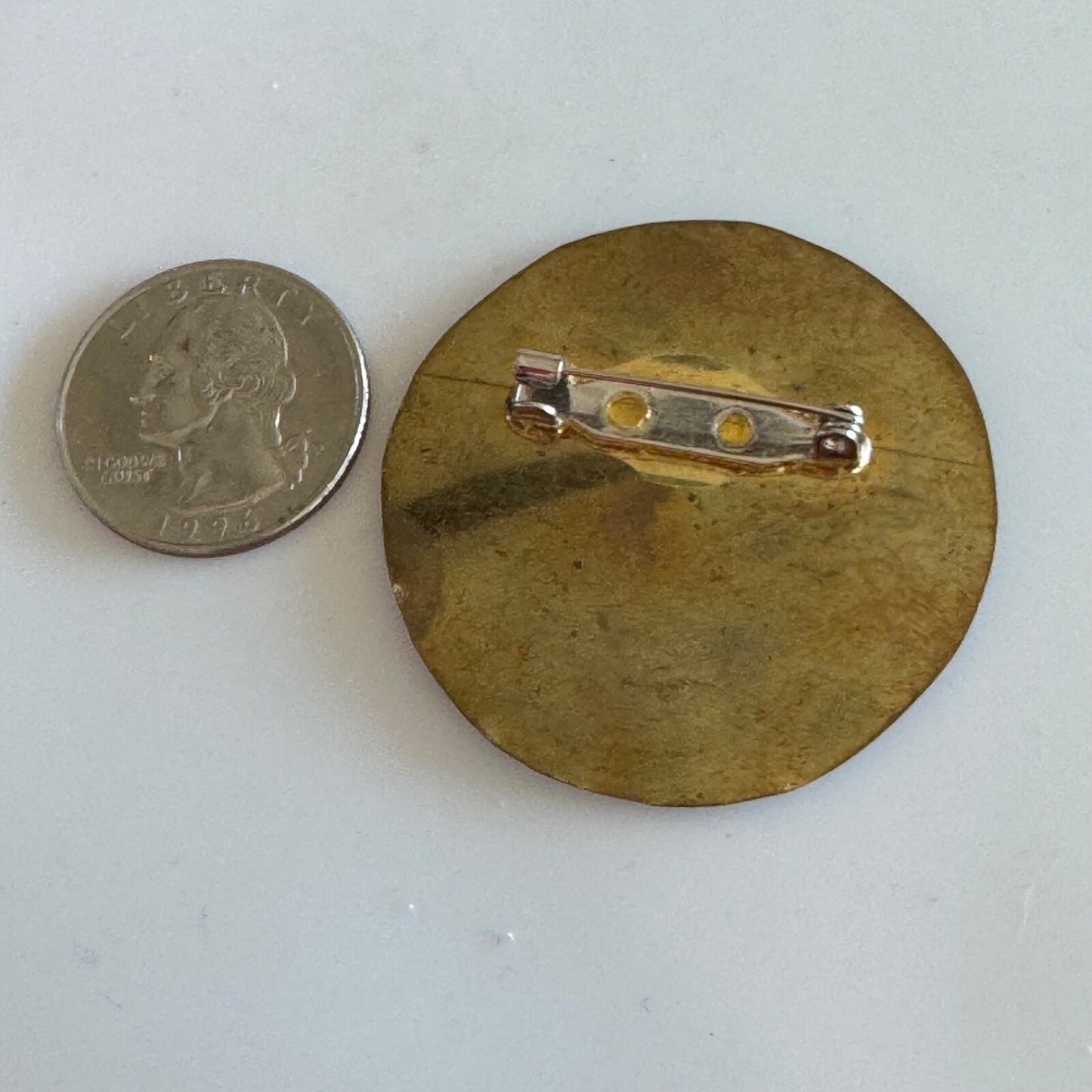 Vintage Polisi Perairan 1950 Indonesian Marine Police Lapel Pin Badge