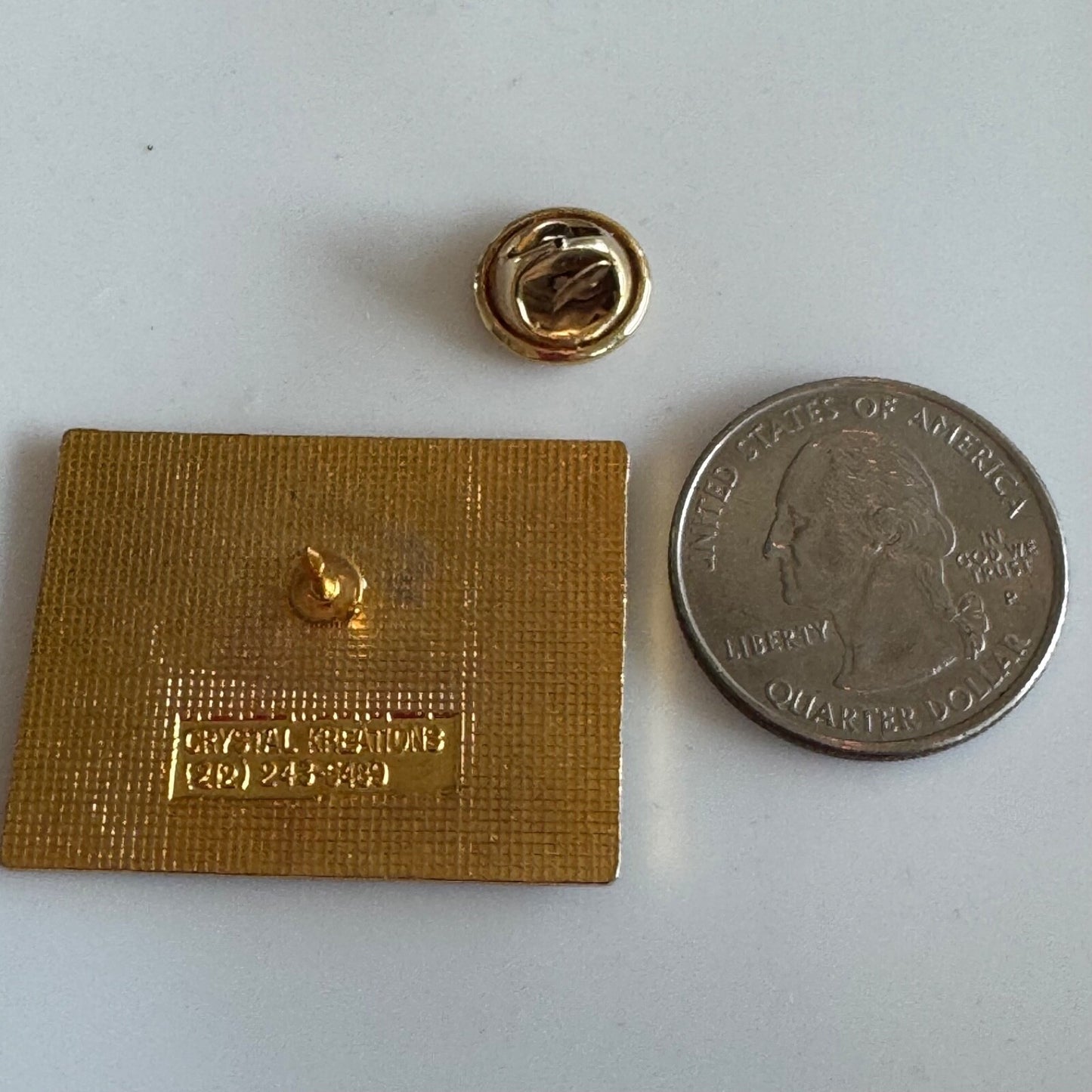 Vintage Jekyll and Hyde Club New York City Enamel Lapel Pin Globe Design