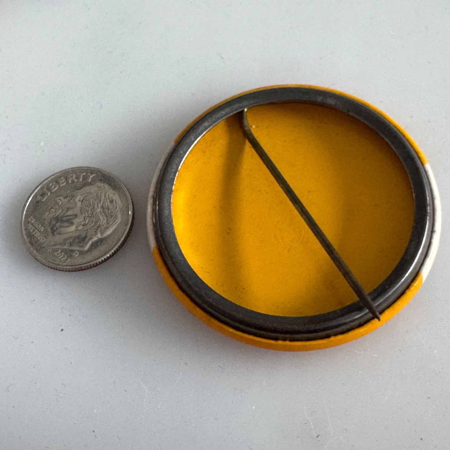 Vintage Georgia Tech University Yellow Jackets Lapel Pin Button Institute