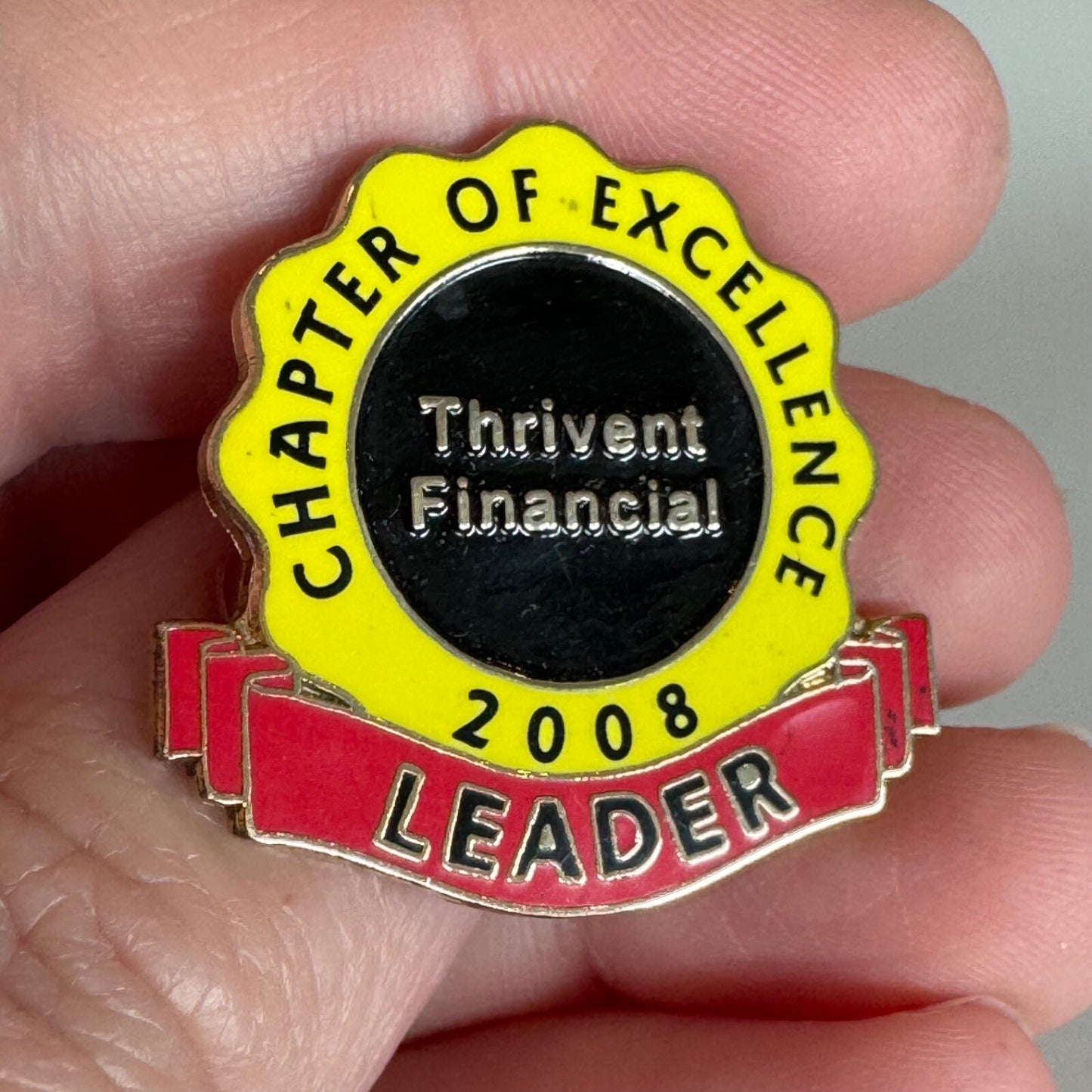 2008 Thrivent Financial Chapter of Excellence Leader Lapel Pin