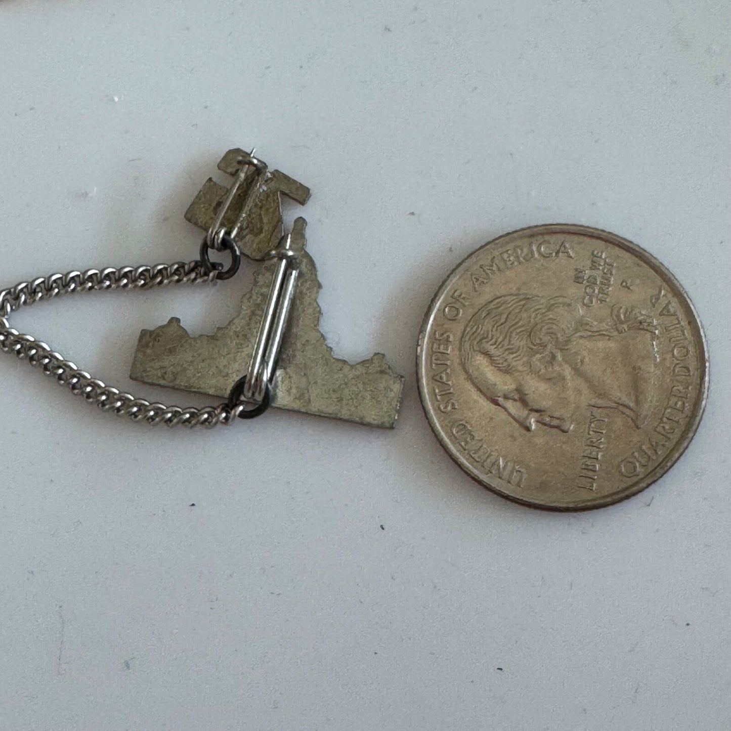 Vintage Washington DC US Capitol Building 52 Charm Souvenir Pin