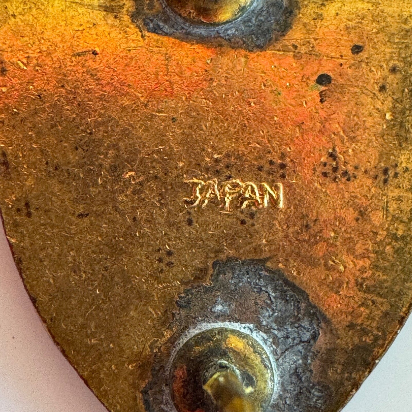 Vtg Japan Made 17th Field Artillery U.S. Army DUI Pin