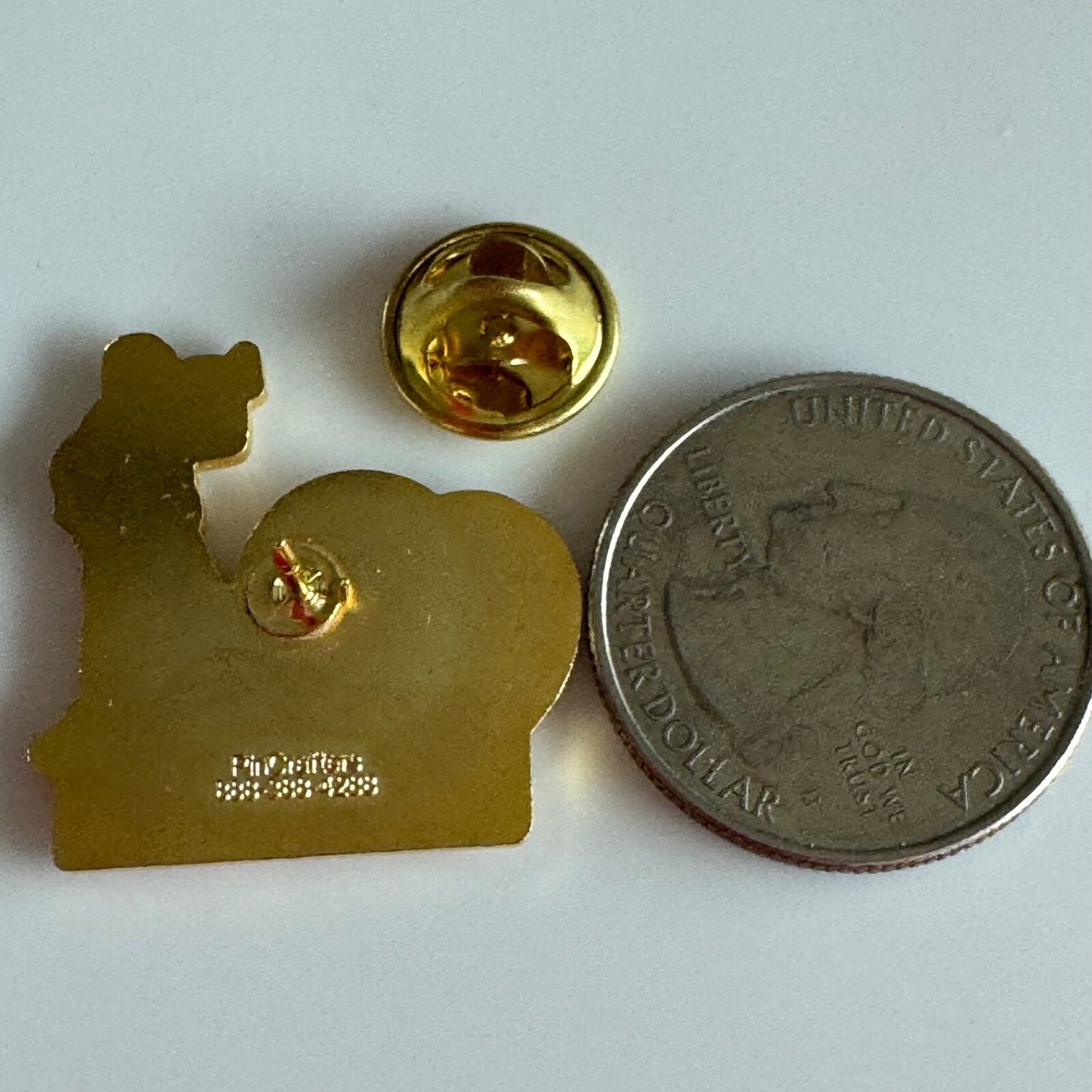 Fort Larned NHS Pin 1859–2009 150 Years Cannon Bugler Gold Santa Fe Trail RARE