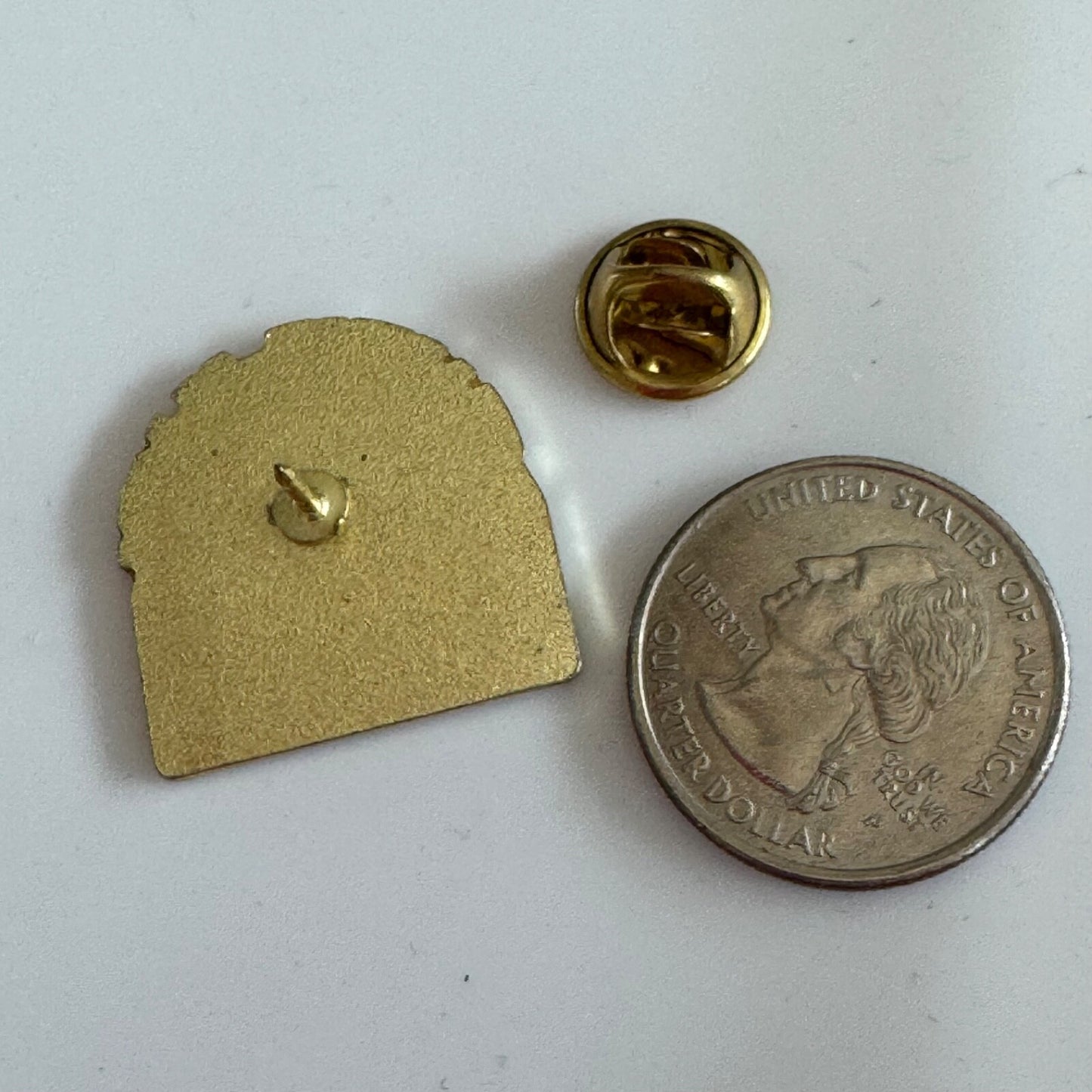 Vintage Skagway Alaska Train Railroad Lapel Pin Mt Harding
