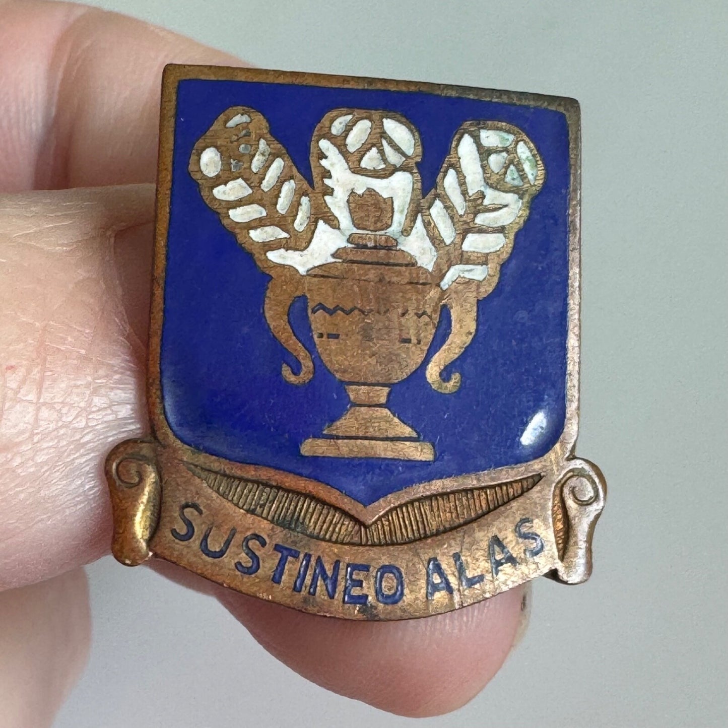 Vintage US Army Air Force Technical Training Command DUI Pin C-Clasp