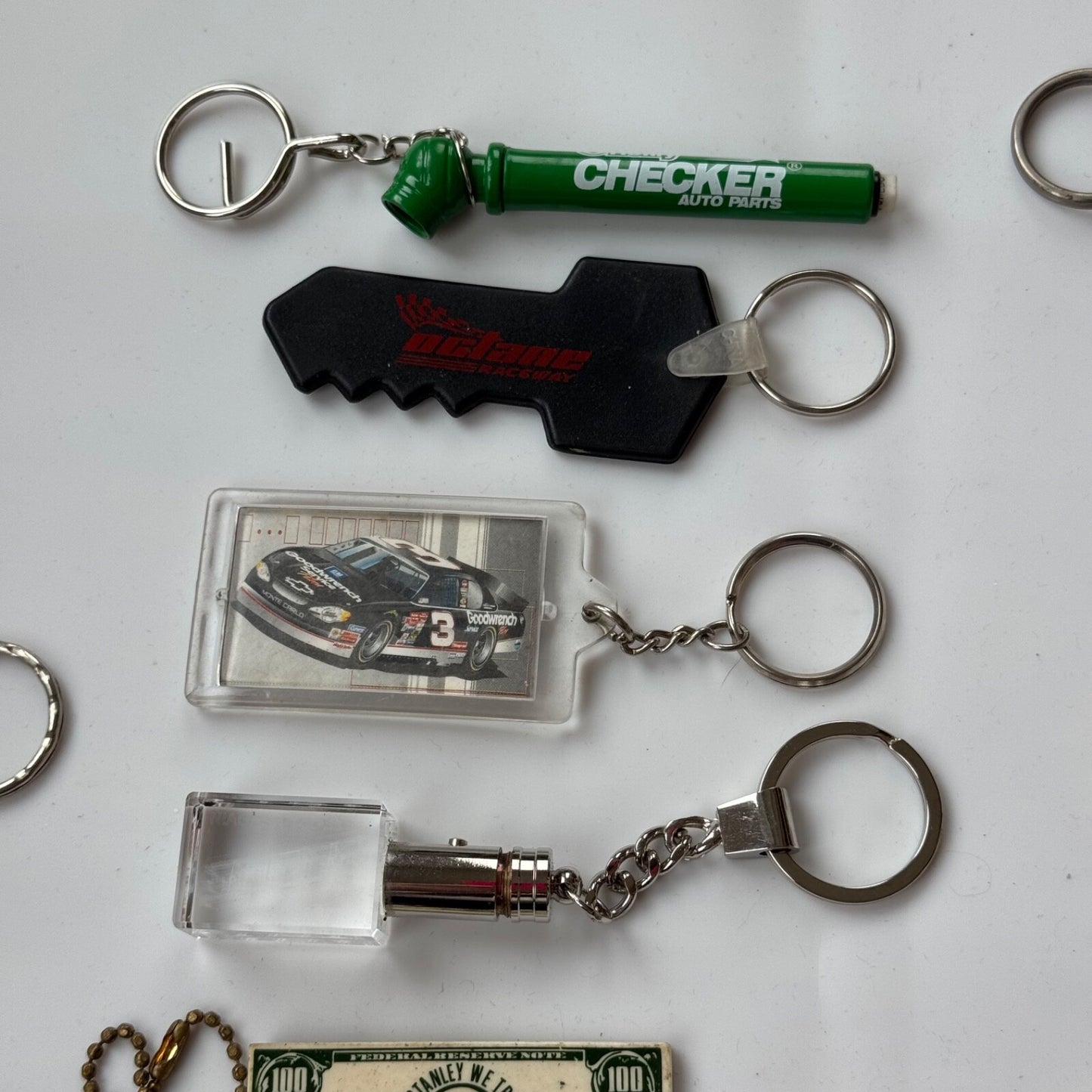 Lot of 20+ Vintage Car Automobile Dealership Oil Gas Keychains Key Chains
