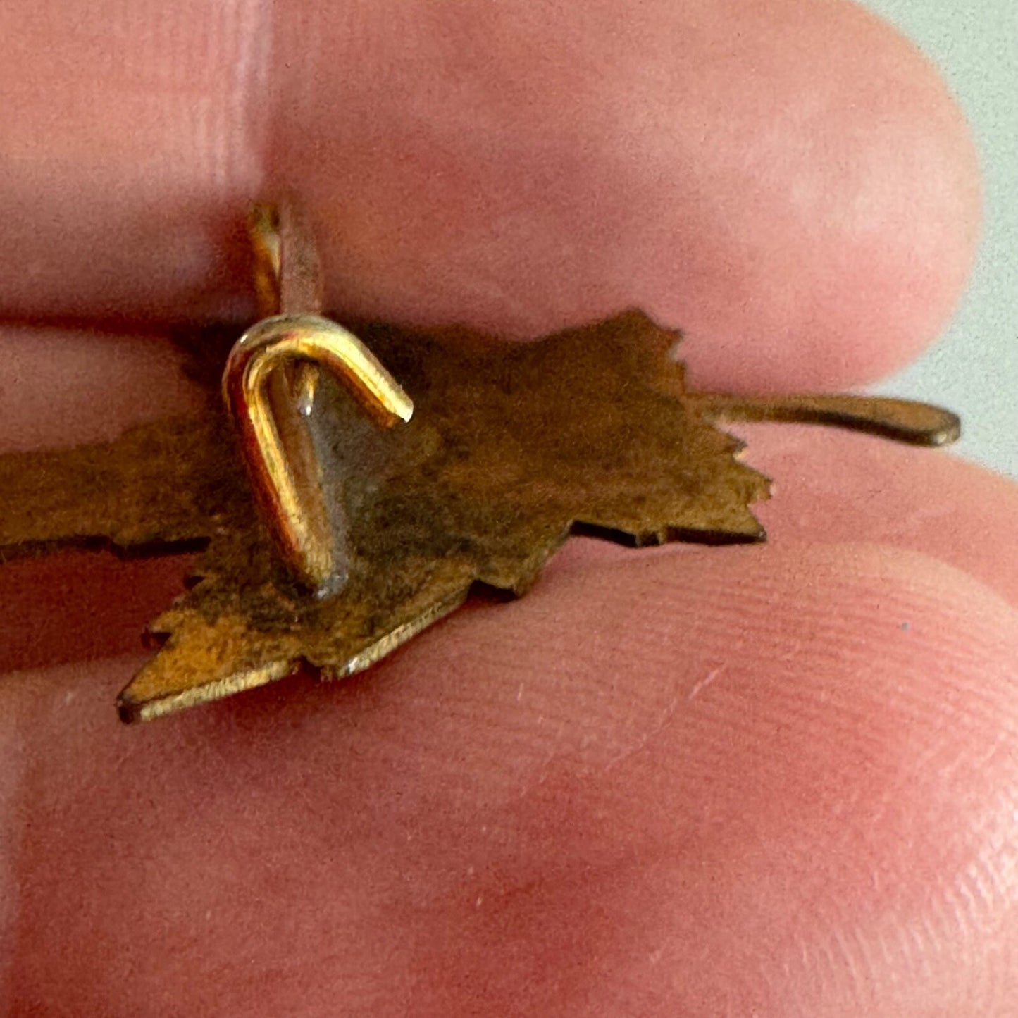 Vintage Trail B.C. British Columbia Maple Leaf Lapel Pin Canada