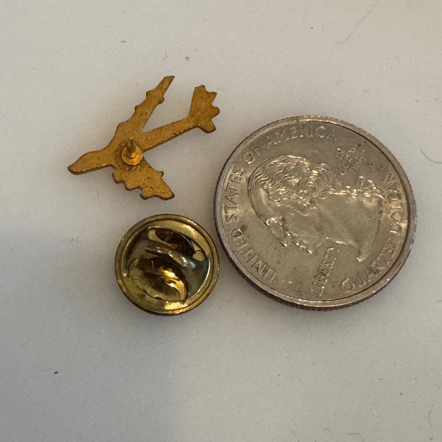 Vintage 360th Bombardment Squadron Lapel Pin Tie Tack Boeing B-47 Stratojet