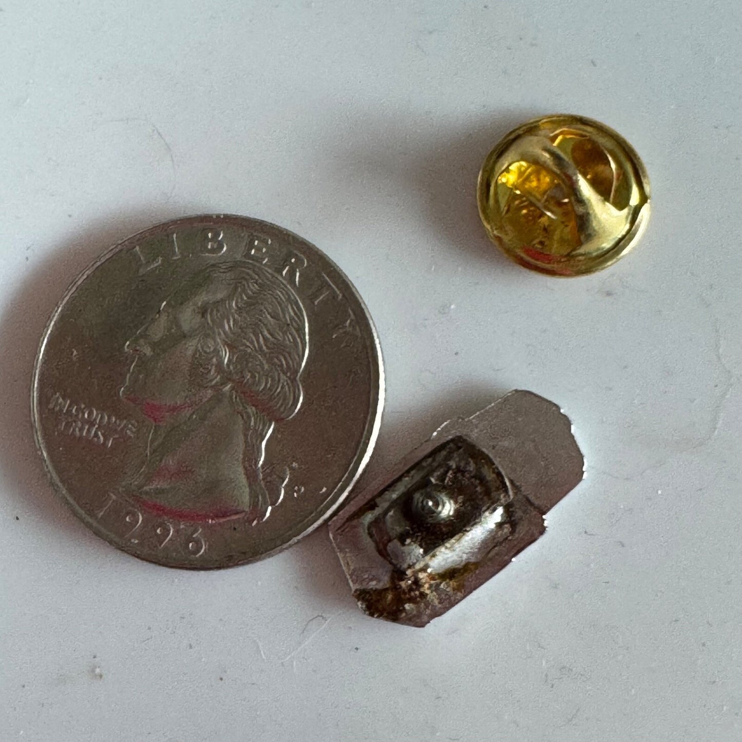 Vintage Racine Railroad Products Lapel Pin Machinery RARE