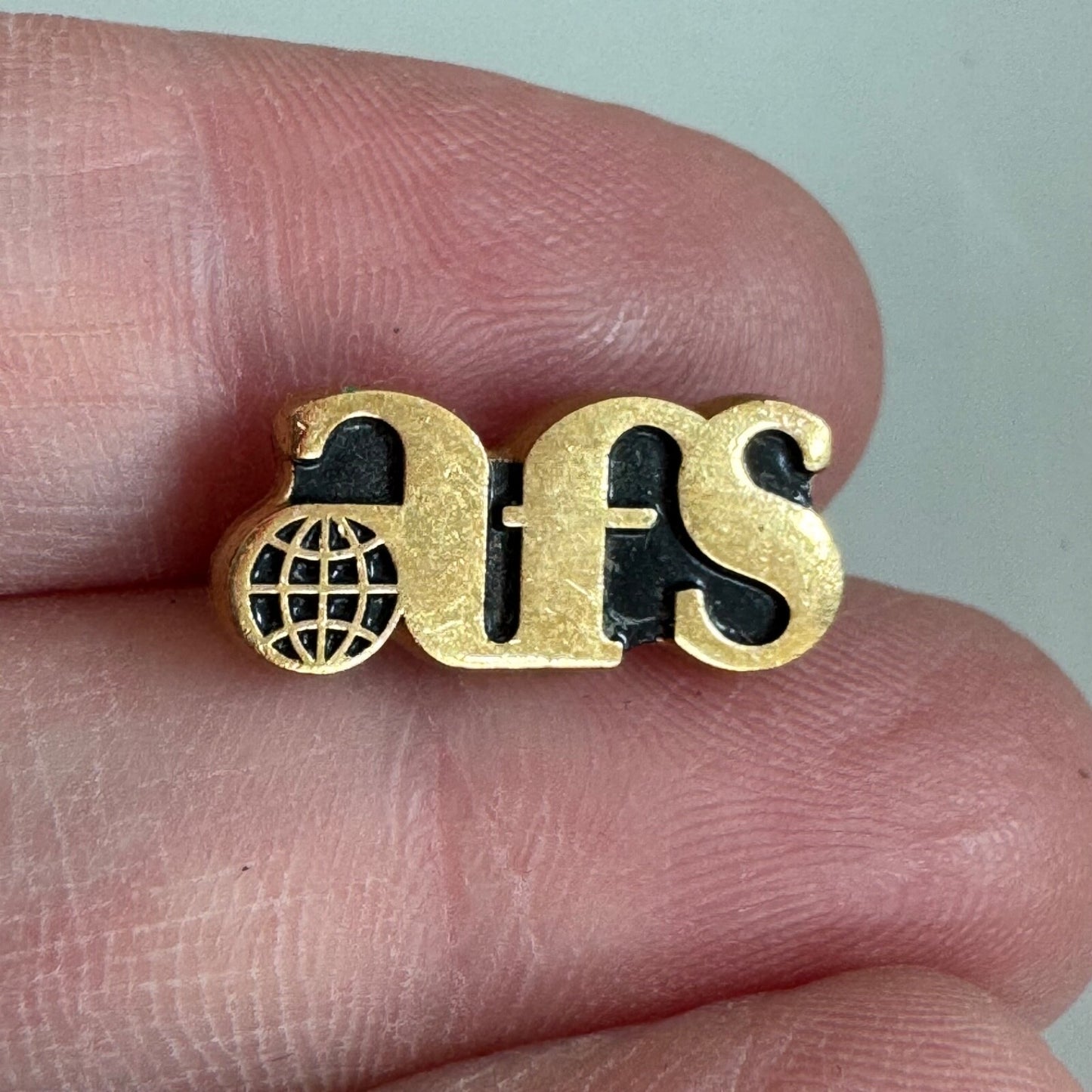 Vtinage AFS American Field Service Intercultural Programs Logo Lapel Pin