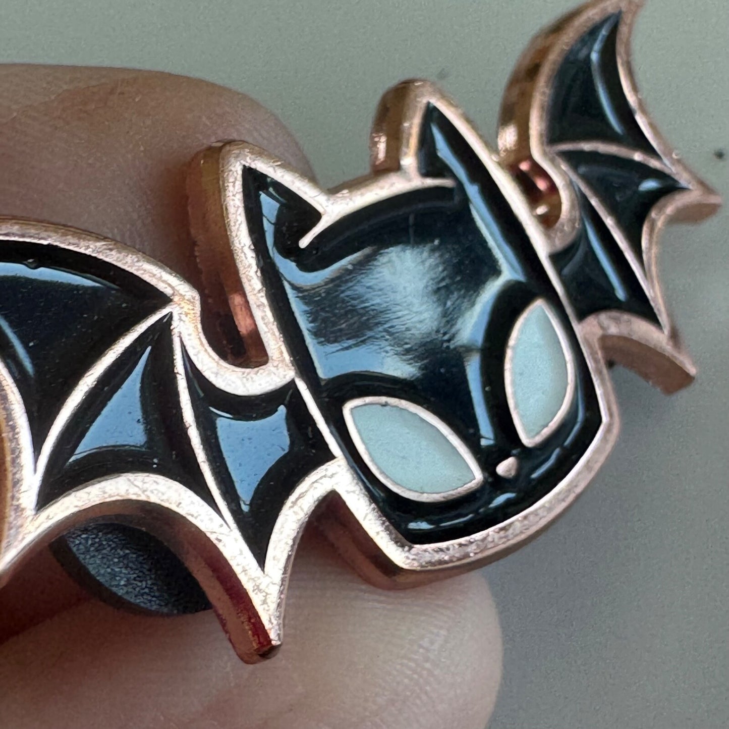 Disney Springs Gideon's Bakehouse Black Cat Bat Lapel Pin