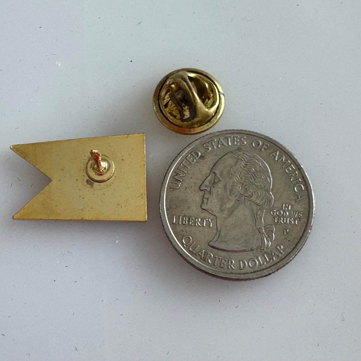 Vintage Save the Bay Boat Flag Lapel Pin