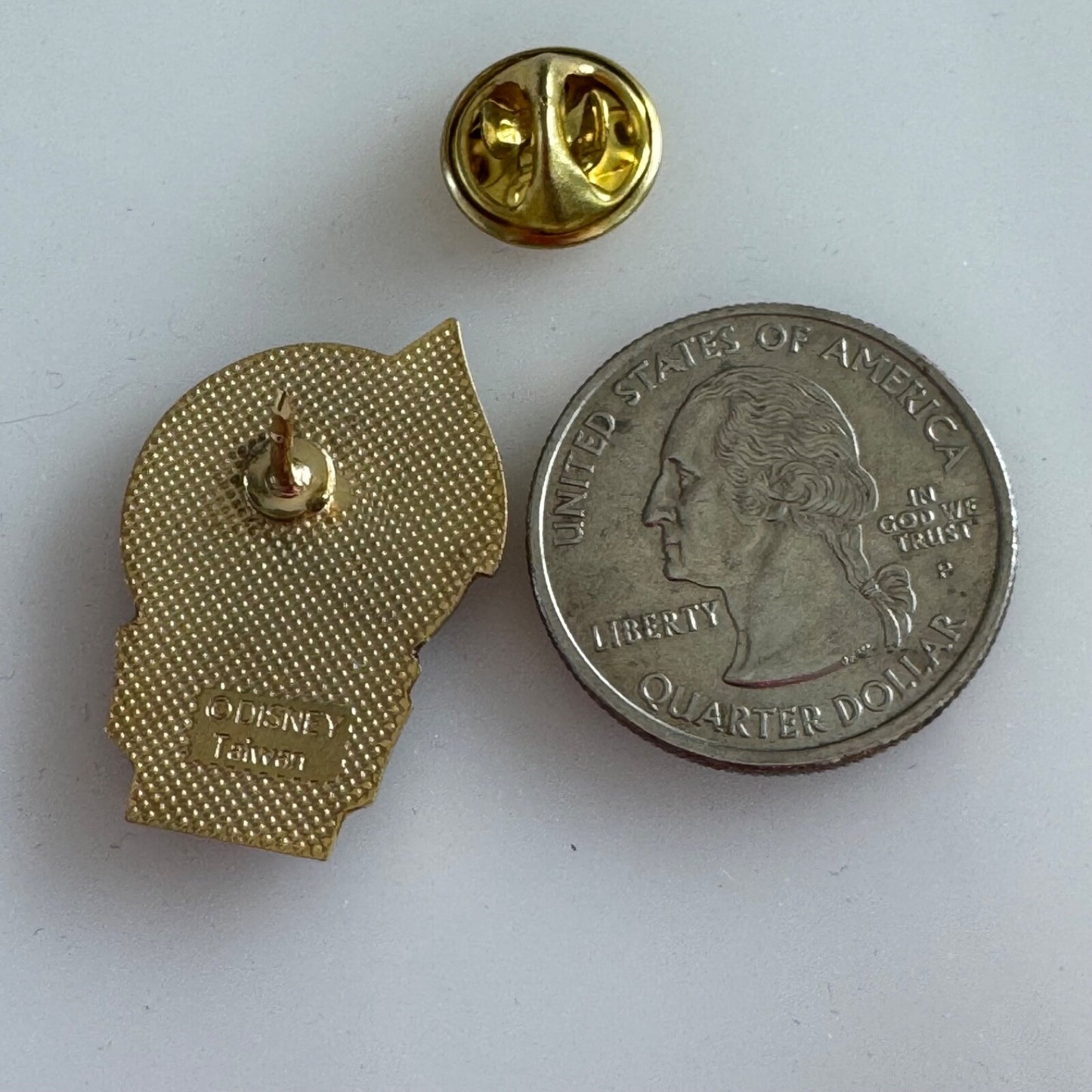 Vintage Fantasyland 35 Years Anniversary Lapel Pin Princess Minnie Mouse