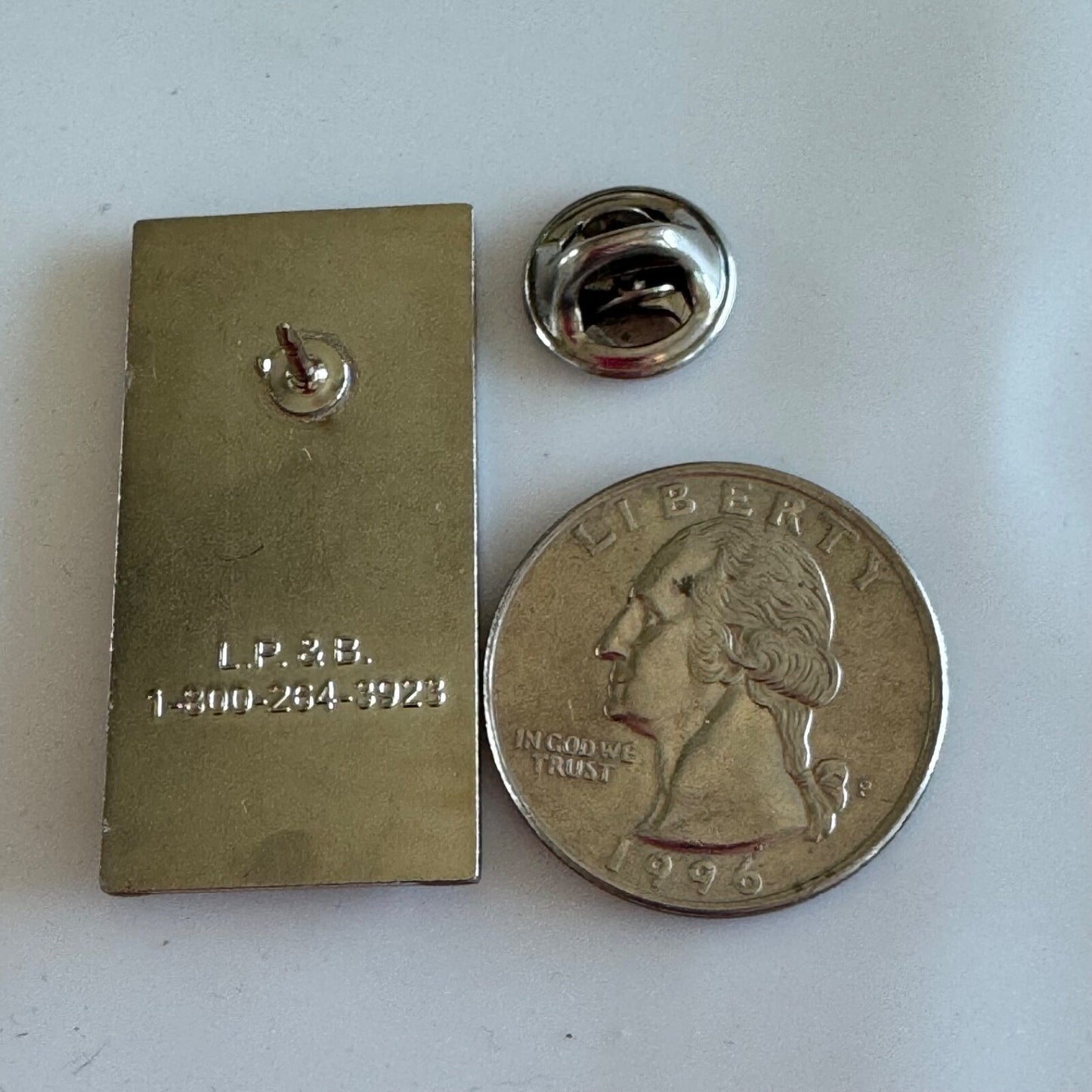 Vintage 40 Years The Gateway Arch Lapel Pin Souvenir Tourist