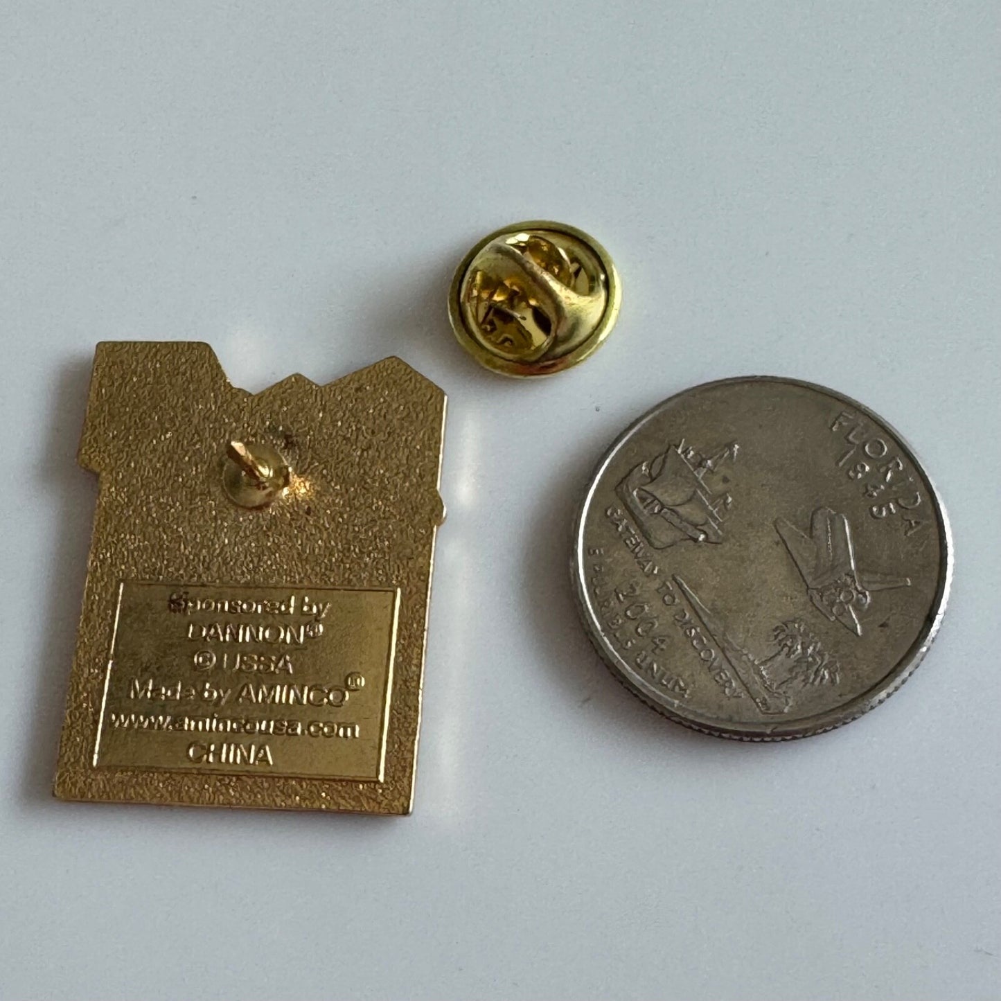 Vitnage Park City US Ski Team Gold Cup 2002 Collectible Pin Utah