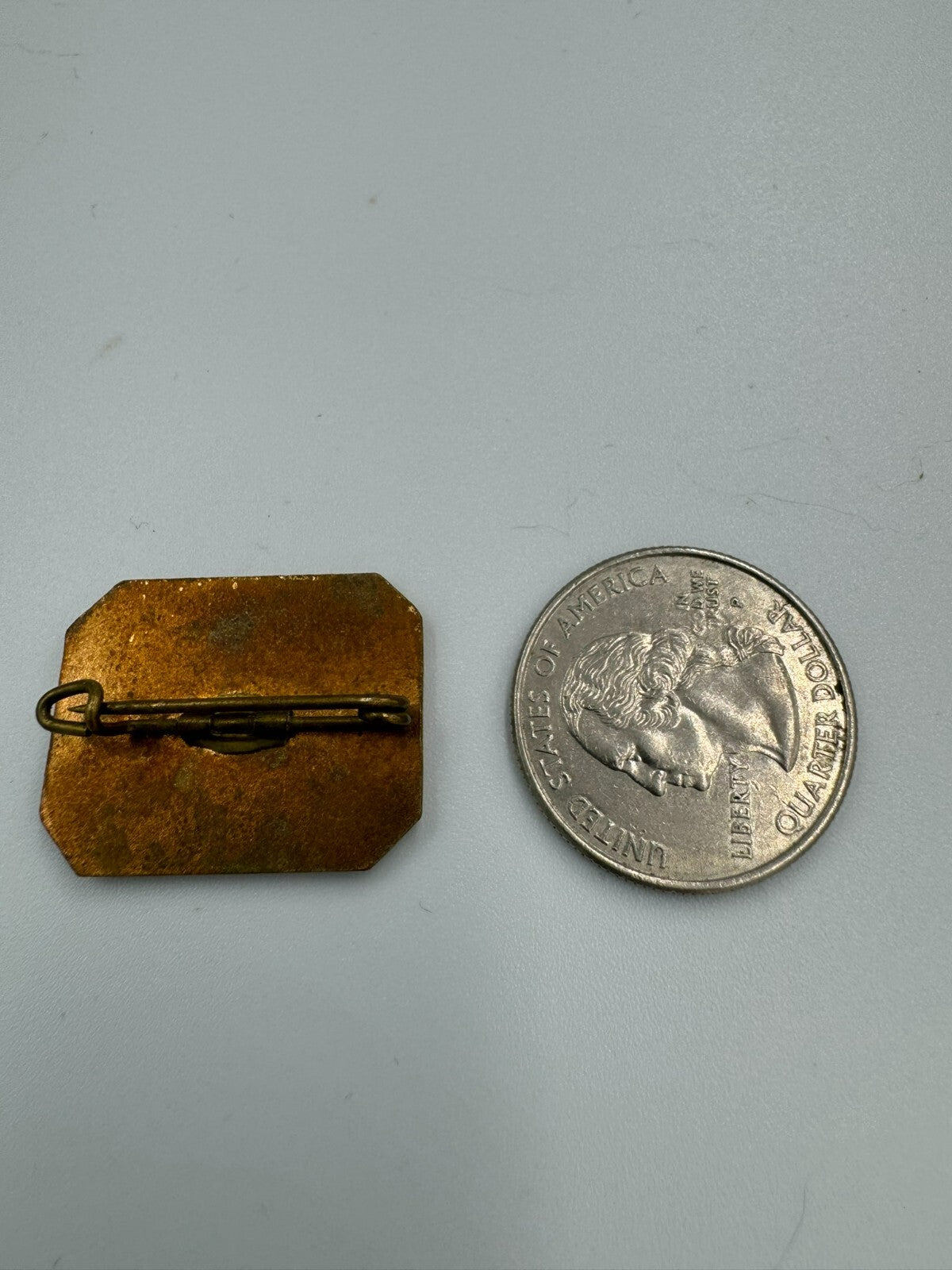 Antique Salzburg Hohensalzburg Fortress Souvenir Lapel Pin Austria