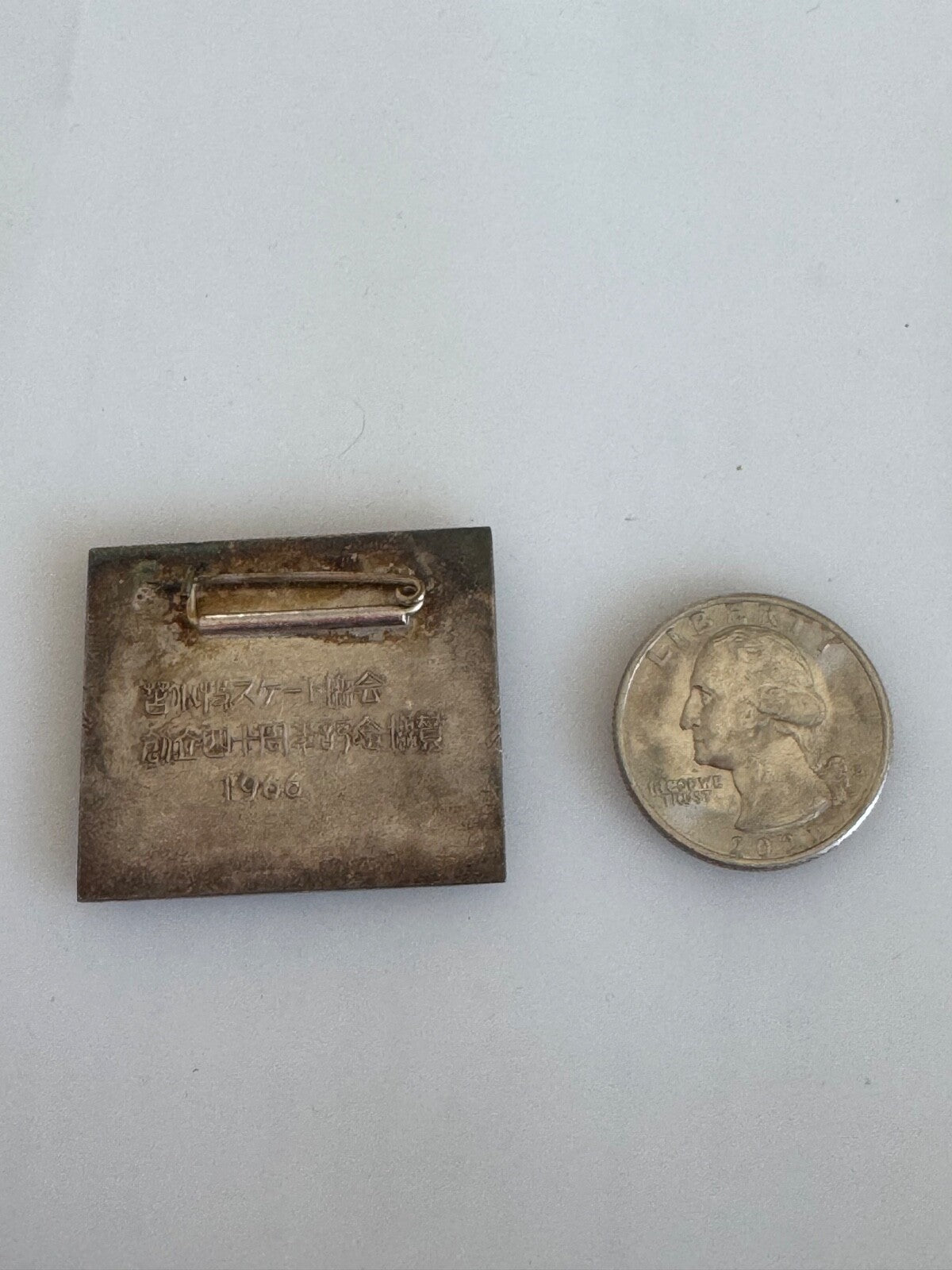 Vintage 1966 34th All Japan Hockey Championship Lapel Pin