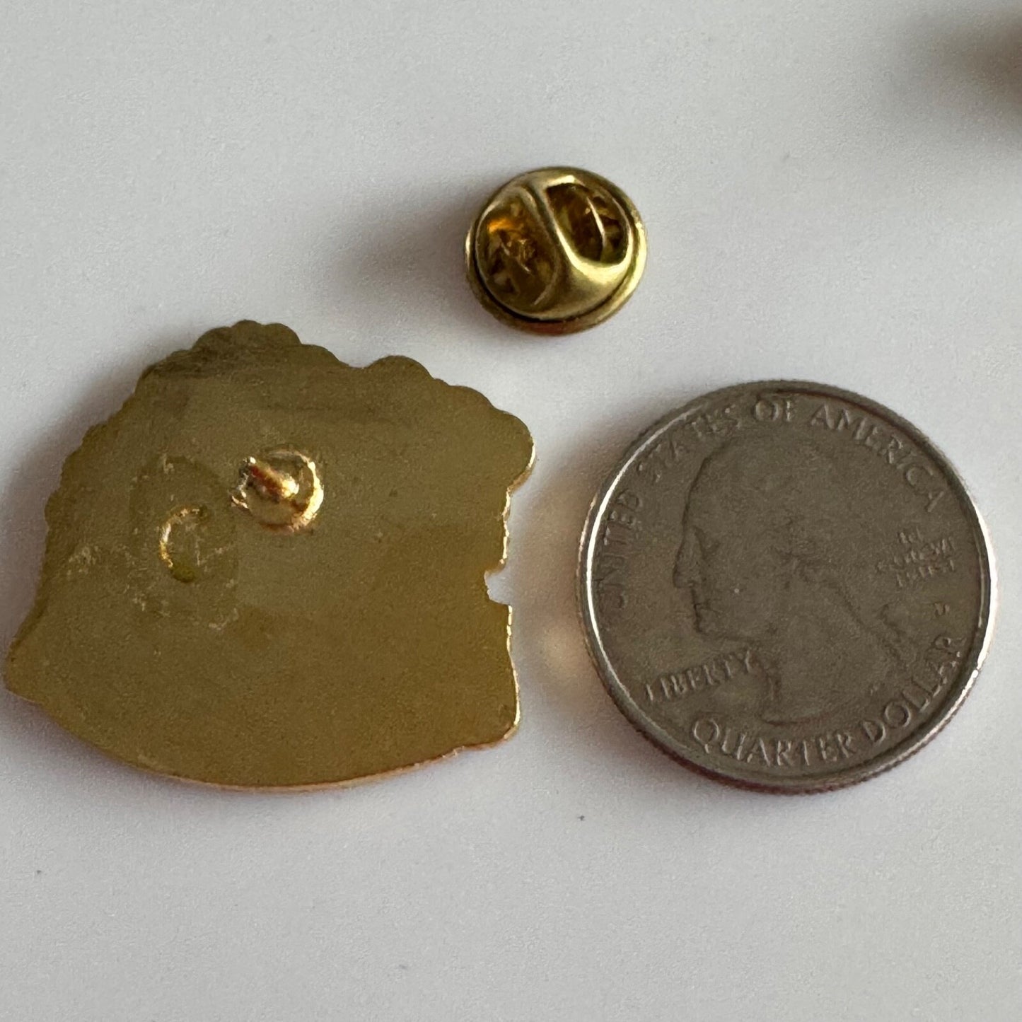 Vintage Springfield Illinois IL Abraham Lincoln Home Presidential Lapel Pin