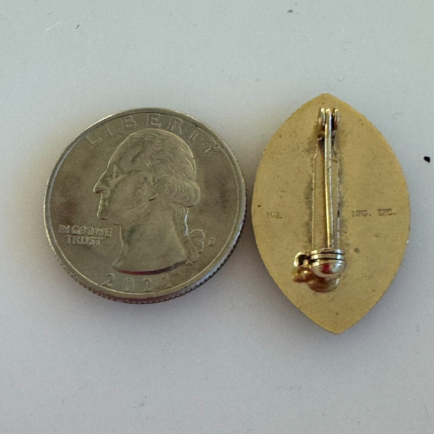 1987 Episcopal Church Women Diocese of Louisiana Centennial Lapel Pin