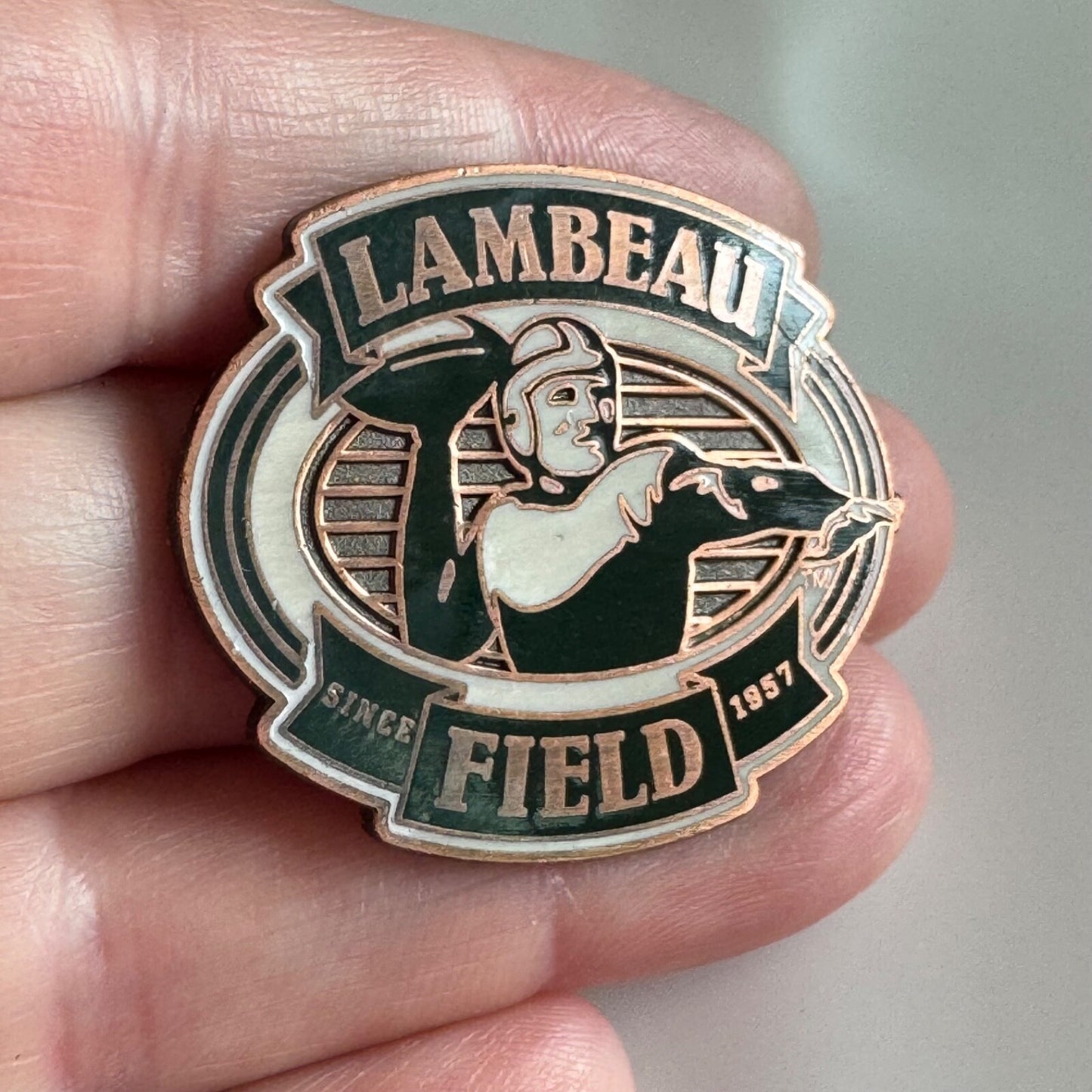 2007 Lambeau Field Since 1957 Lapel Pin NFL Green Bay Packers